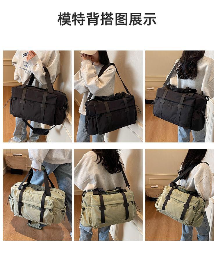 Drawstring Panel Duffel Bag Product Image
