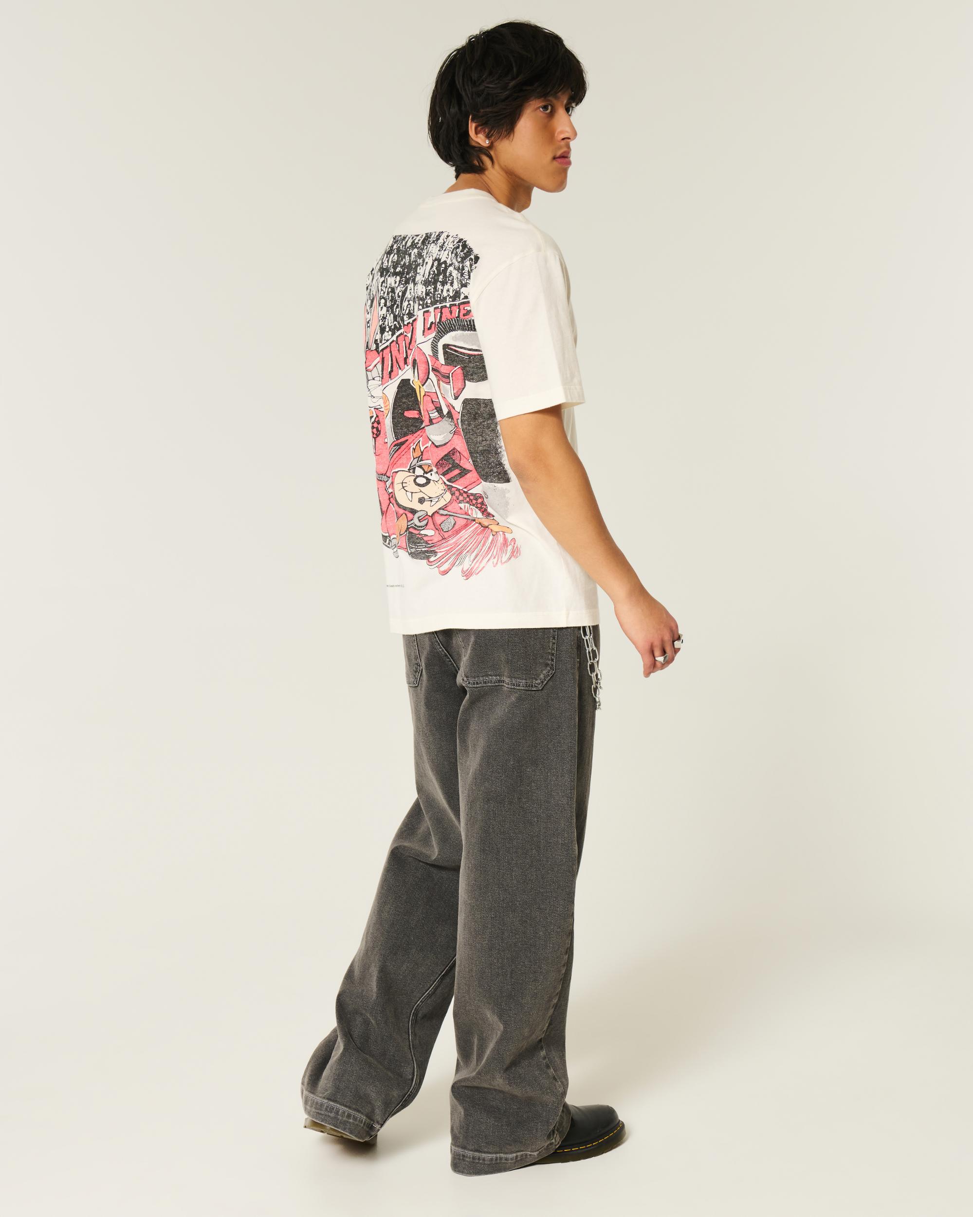 Boxy Looney Tunes Racing Graphic Tee Product Image