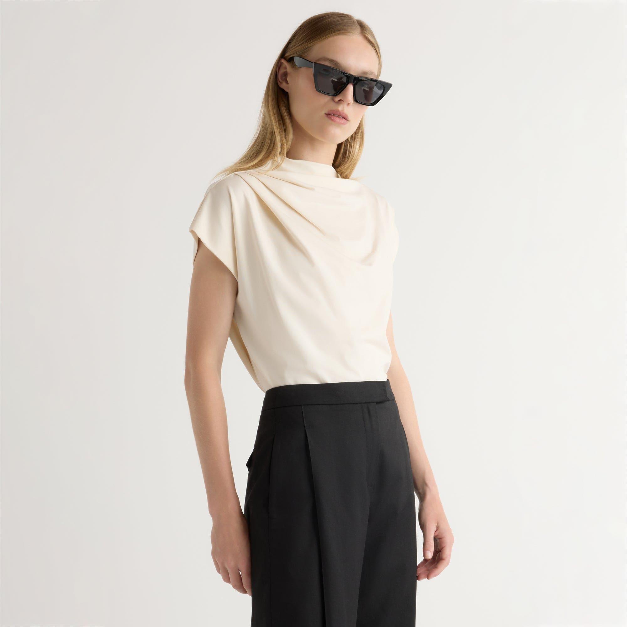 Kenny Asymmetric-Neck Tee Product Image