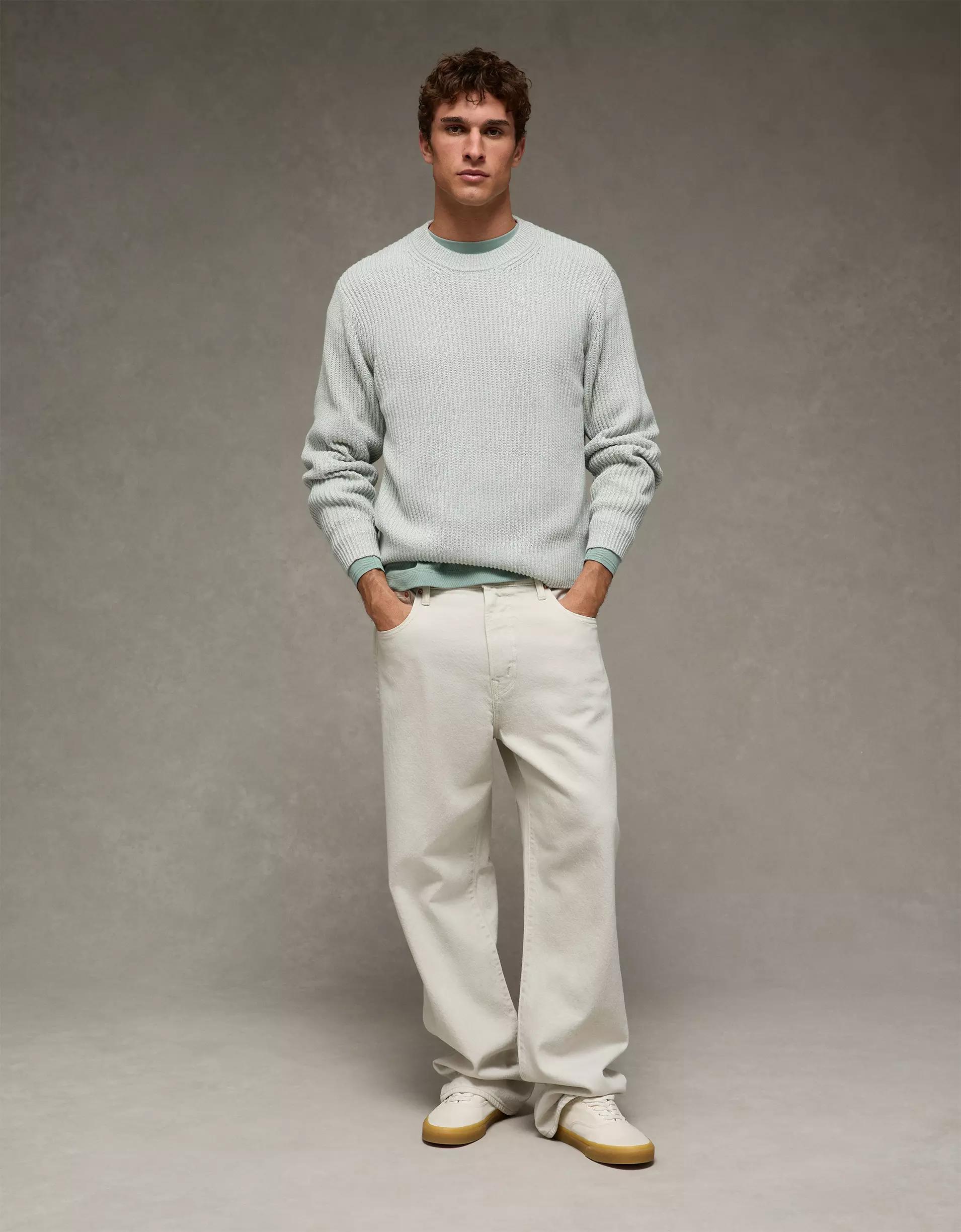 AE Fisherman Crew Neck Sweater Product Image