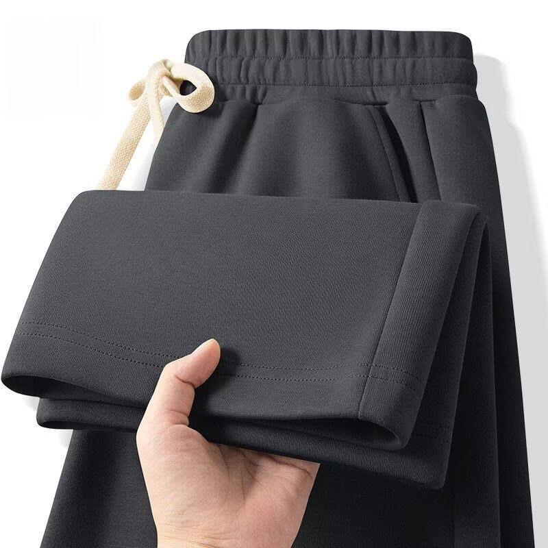 Drawstring Waist Loose Fit Sweatpants Product Image