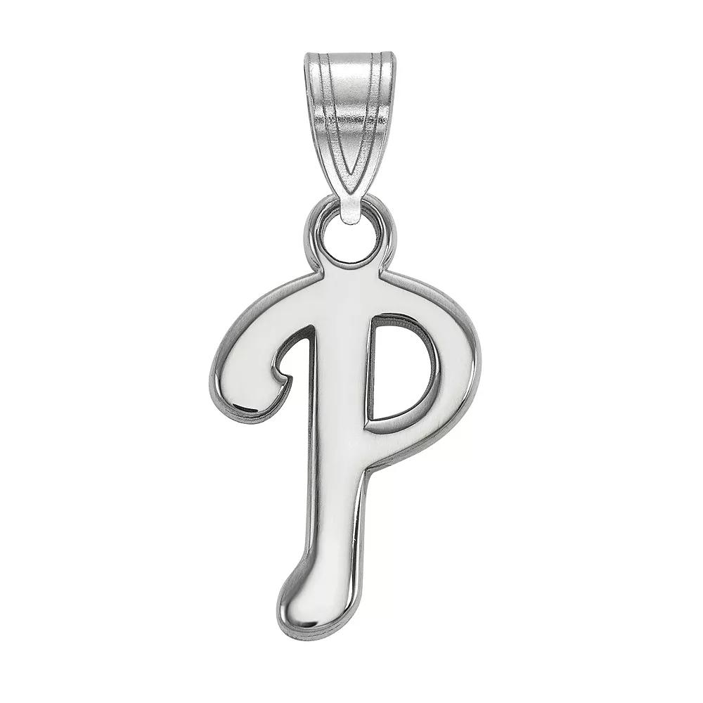 LogoArt Sterling Silver Philadelphia Phillies Small Pendant, Women's, Size: 18 mm Product Image