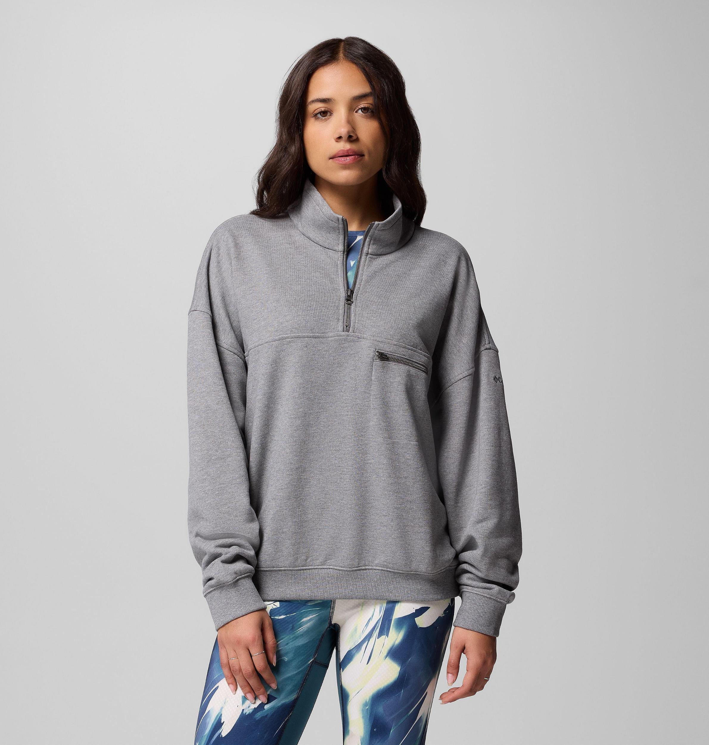 Columbia Womens Bugasweat Half Zip Pullover- Product Image