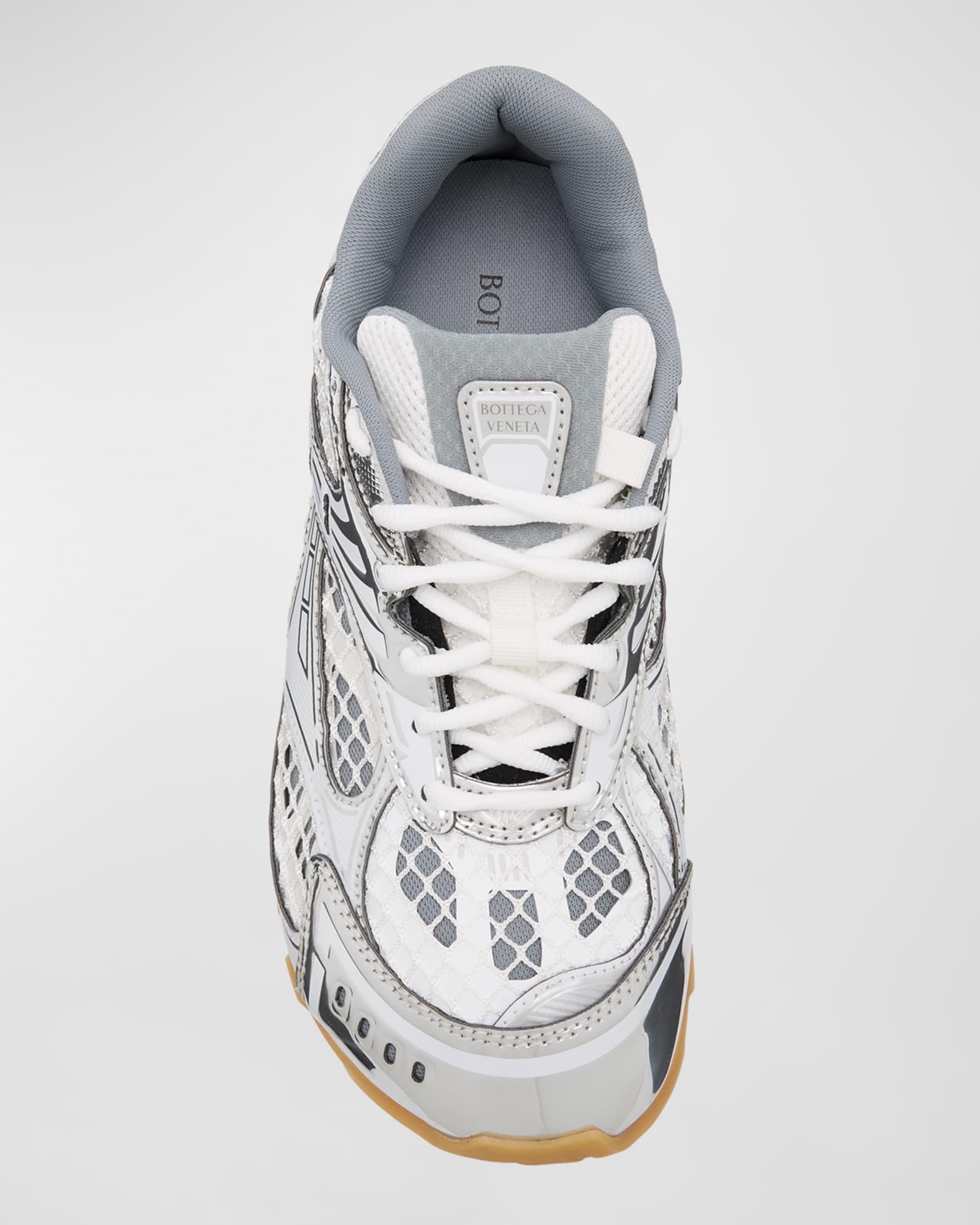 Orbit Metallic Net Runner Sneakers Product Image