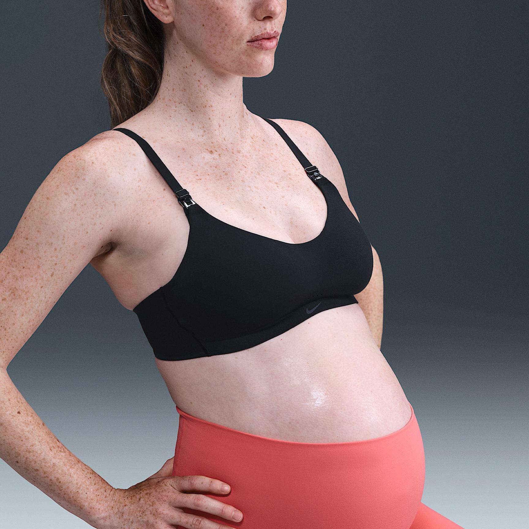 Nike Women's (M) Alate Minimalist Light-Support Padded Nursing Sports Bra (Maternity) Product Image