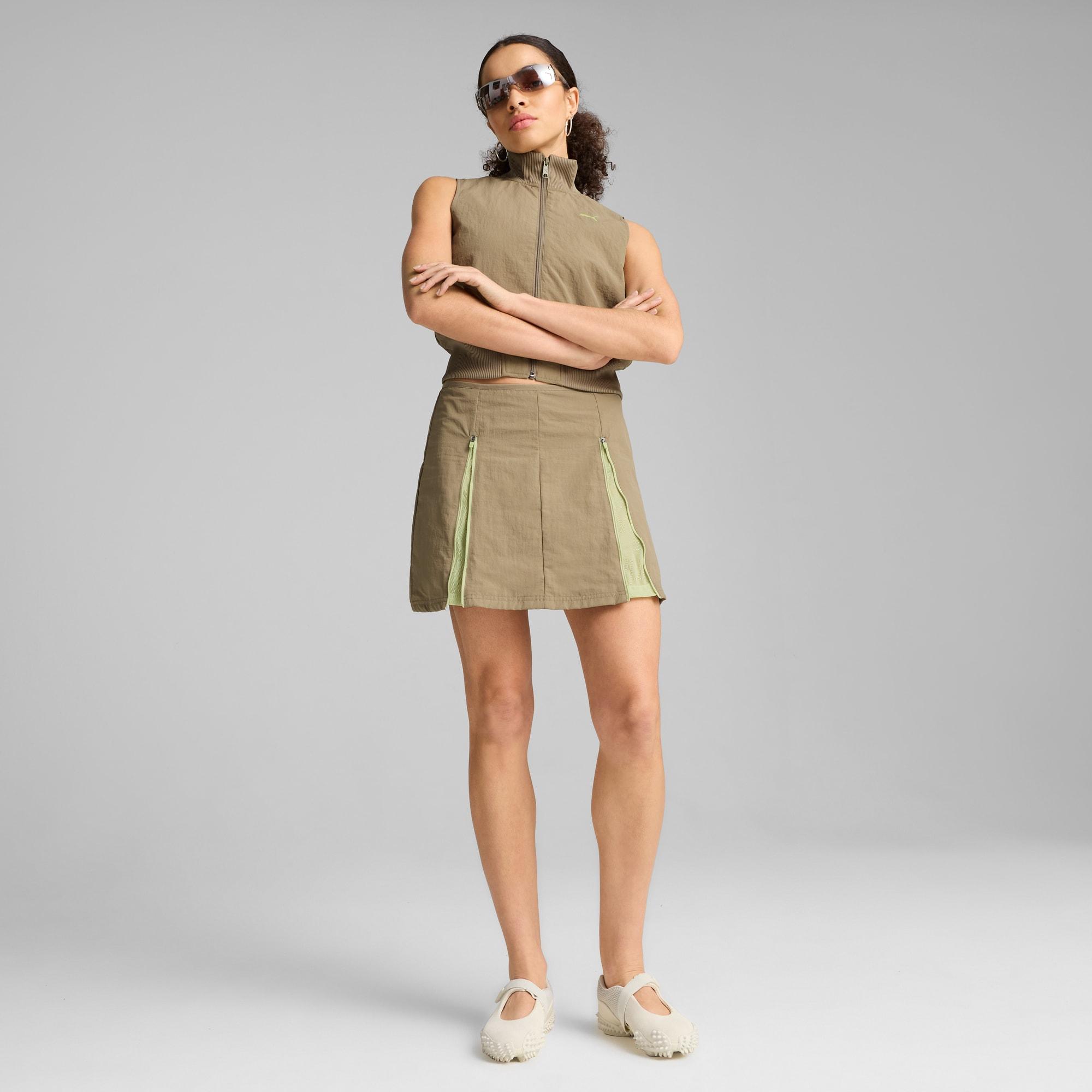 DARE TO Women's Full-Zip Woven Vest Product Image