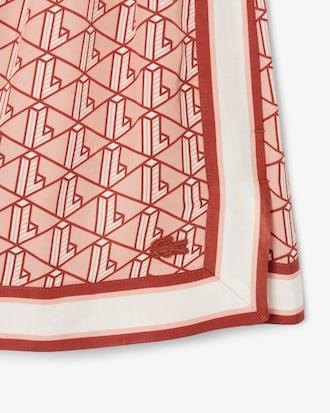 Fluid Monogram Print Shorts Product Image