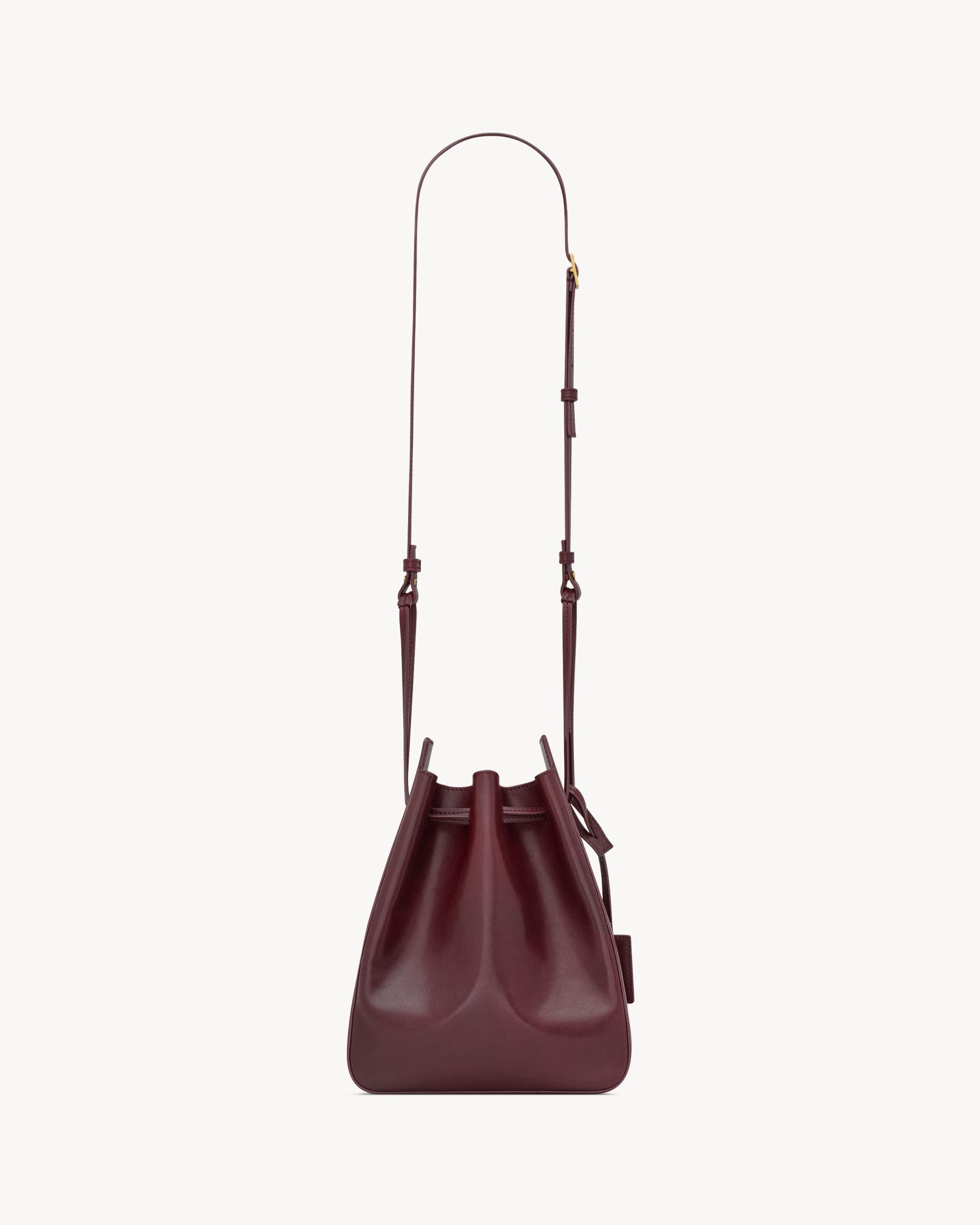 bucket bag in leather Product Image