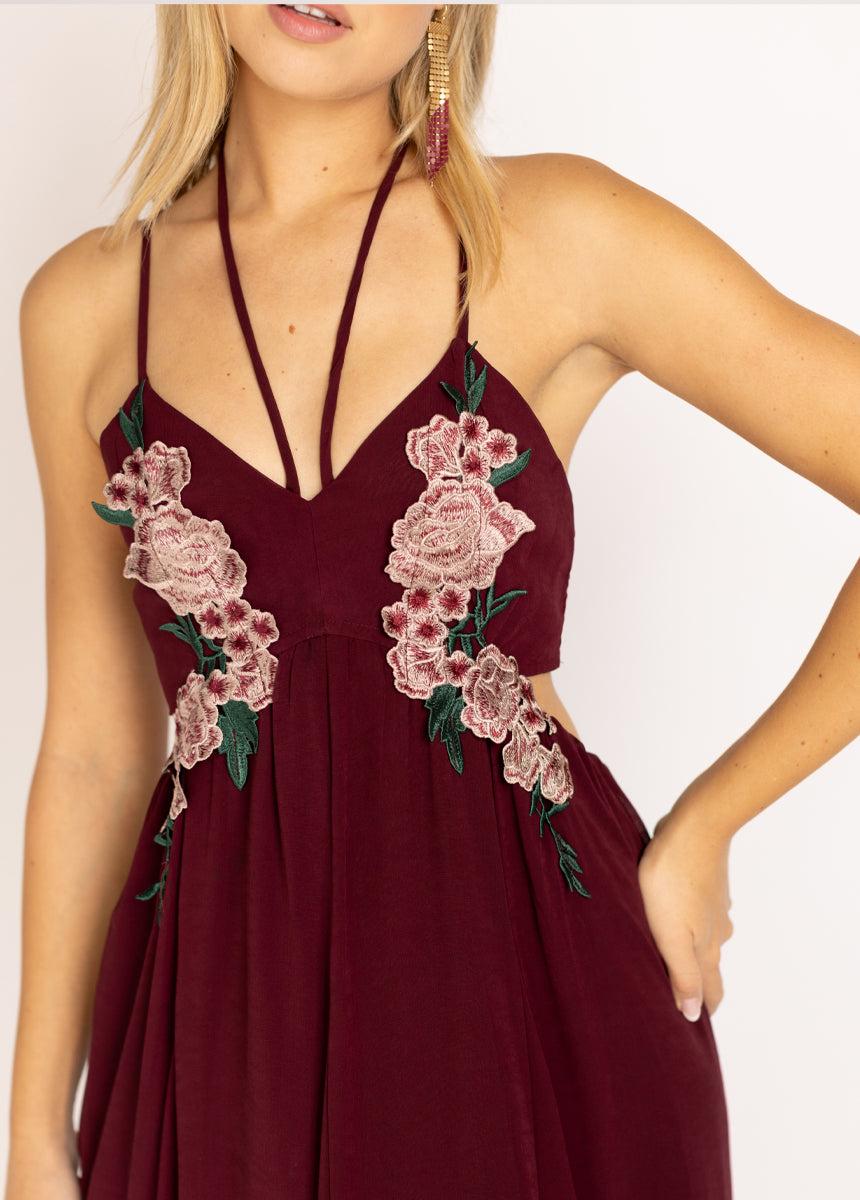 Mari Dress in Plum Female Product Image