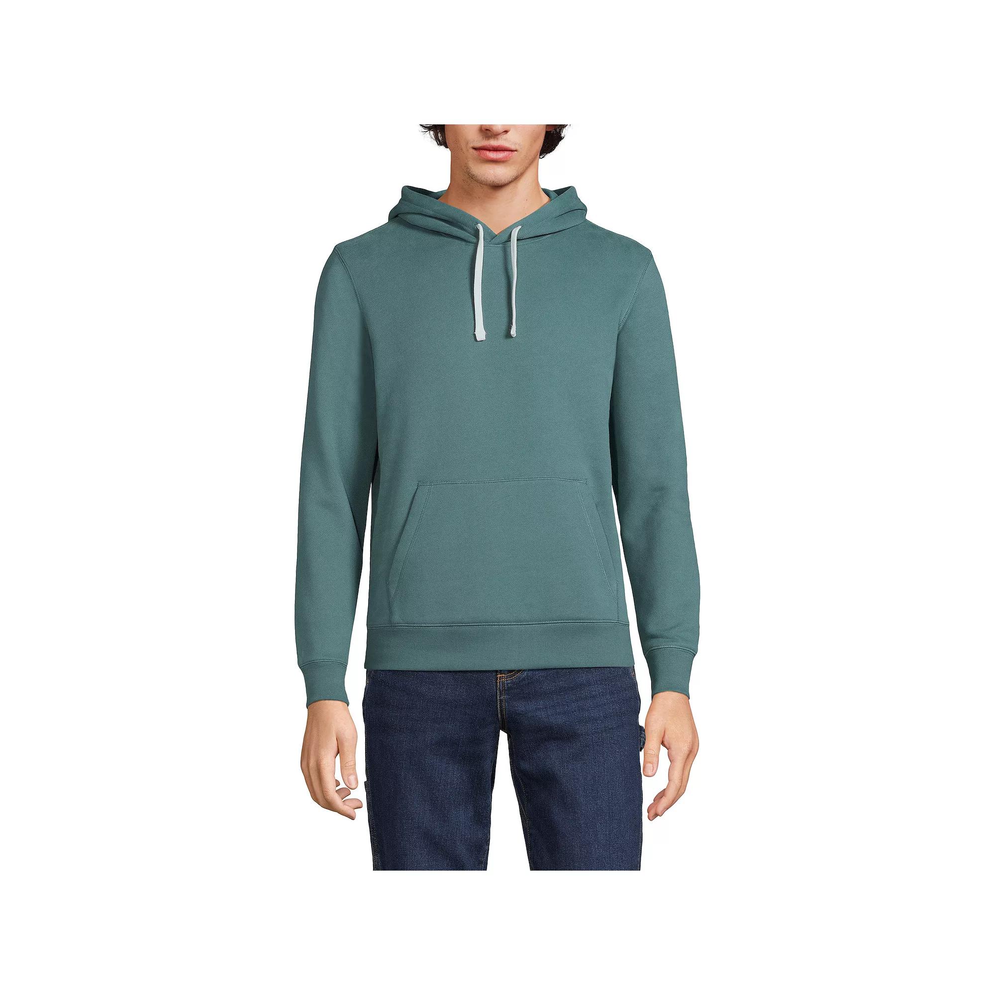 Men's Lands' End Serious Sweaters Pullover Hoodie,  Product Image
