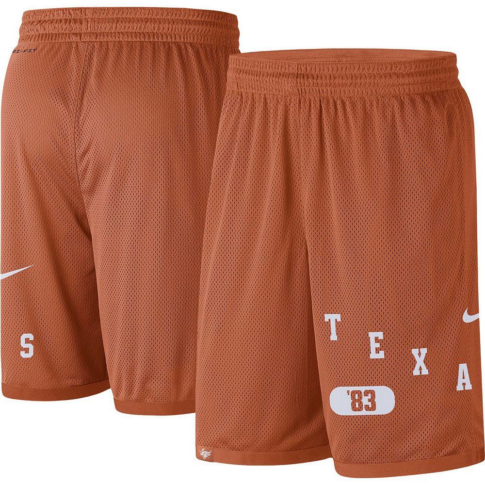 Men's Nike Texas Orange Texas Longhorns Wordmark Performance Shorts, Size: Medium, Team Product Image