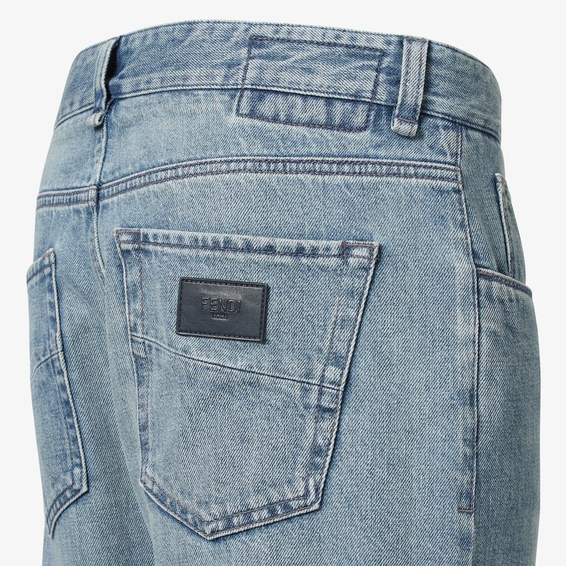 Long Jeans Light blue jeans Product Image