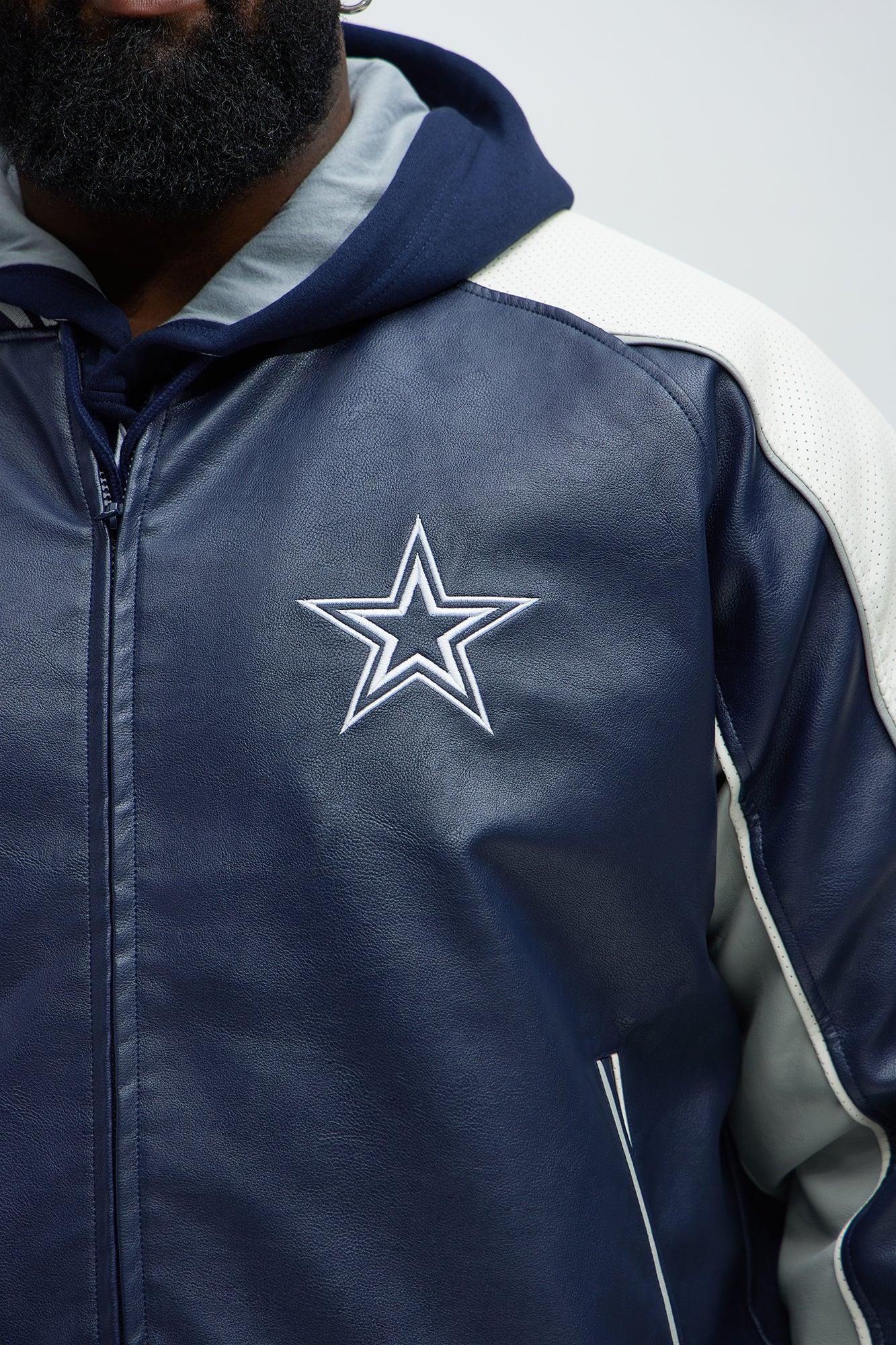 Cowboys High Standard Jacket - White/Blue Male Product Image