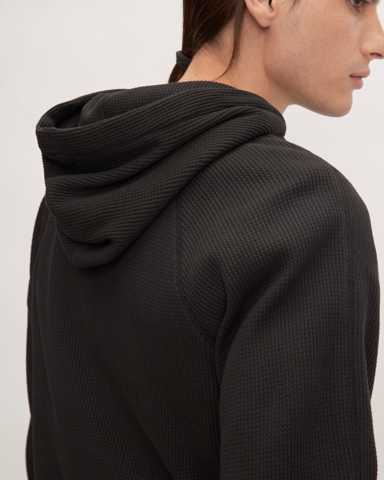 Mens Waffle-Knit Hoodie by Everlane Product Image