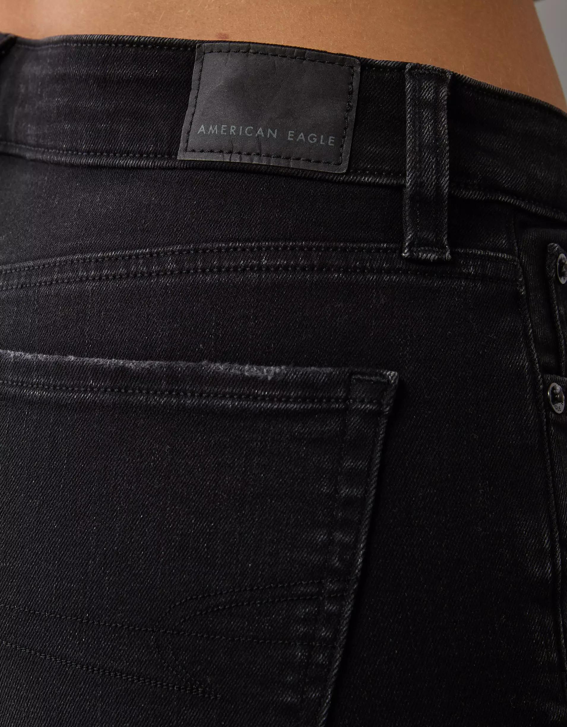 AE Next Level Low-Rise Denim Midi Short Product Image