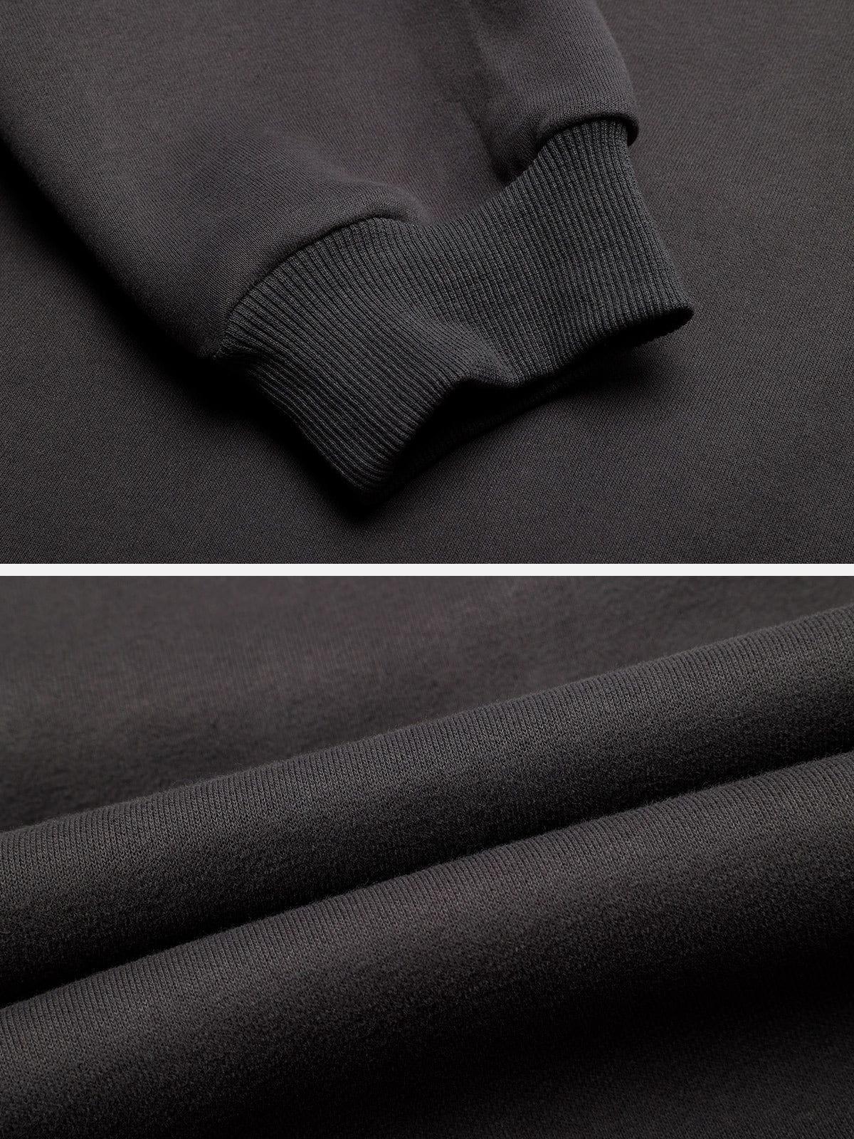 Aelfric Eden Applique Zip Up Hoodie Product Image