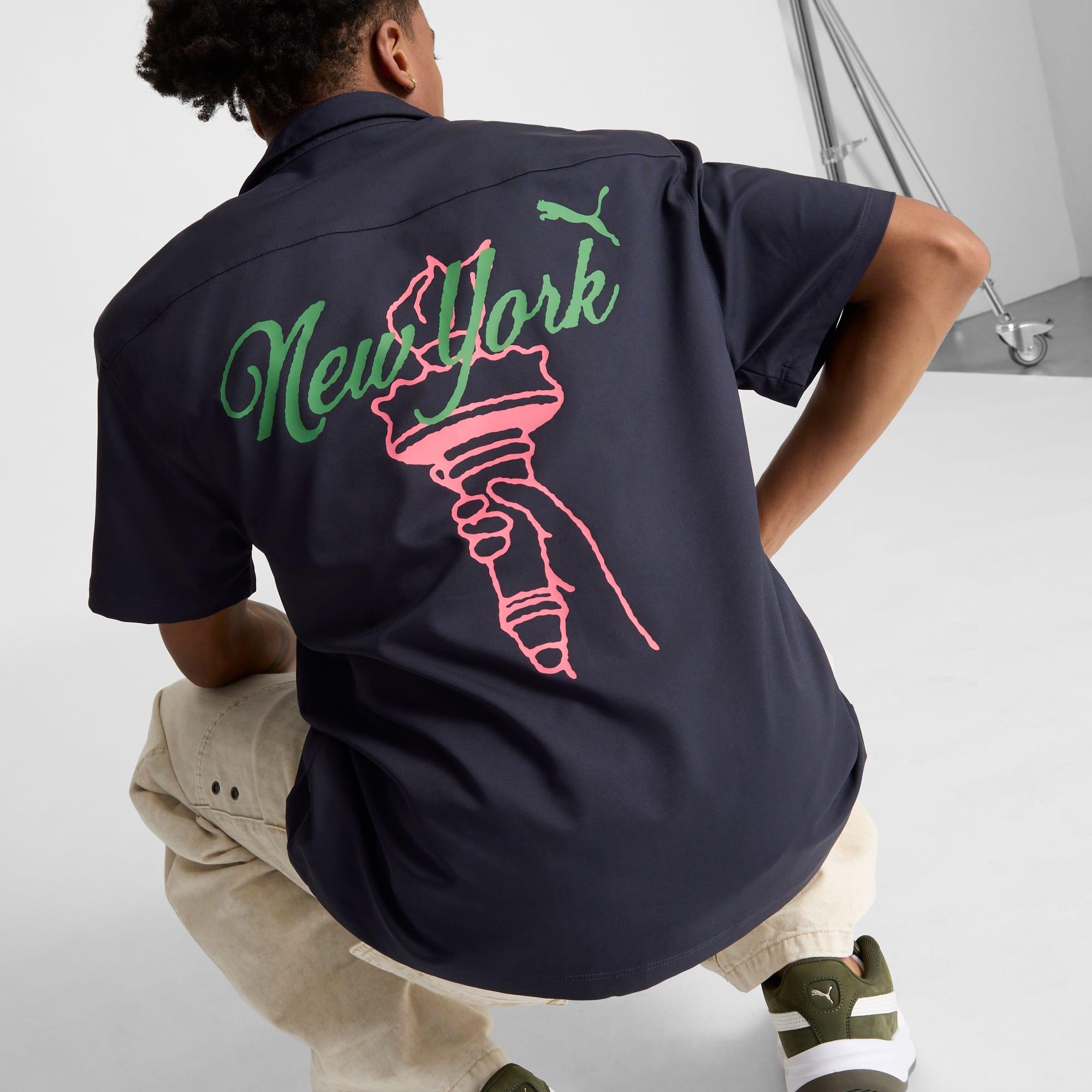 Wardrobe Essentials Bright Lights NYC Flagship Men's Relaxed Tee Product Image