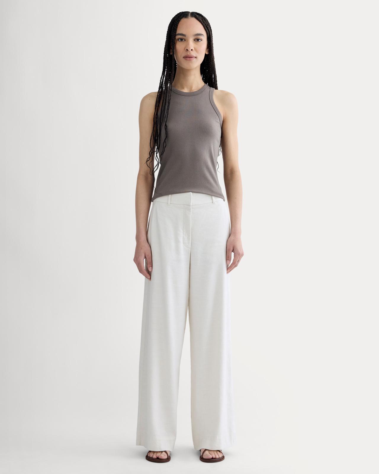 Womens Wide-Leg Pant in Stretch Linen by Everlane Product Image