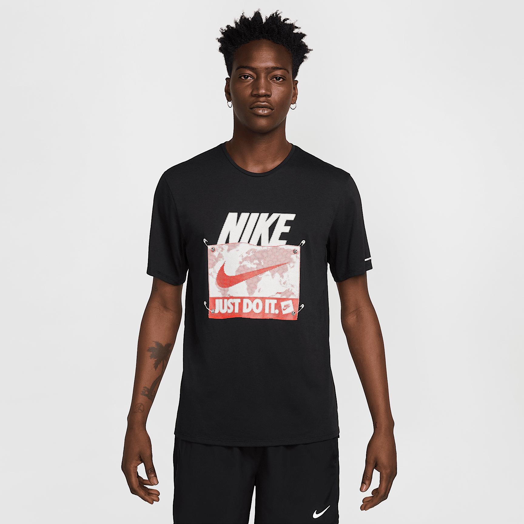 Nike Mens Rise 365 Run Energy Dri-FIT Running Short-Sleeve Top | HJ4158-121 Product Image
