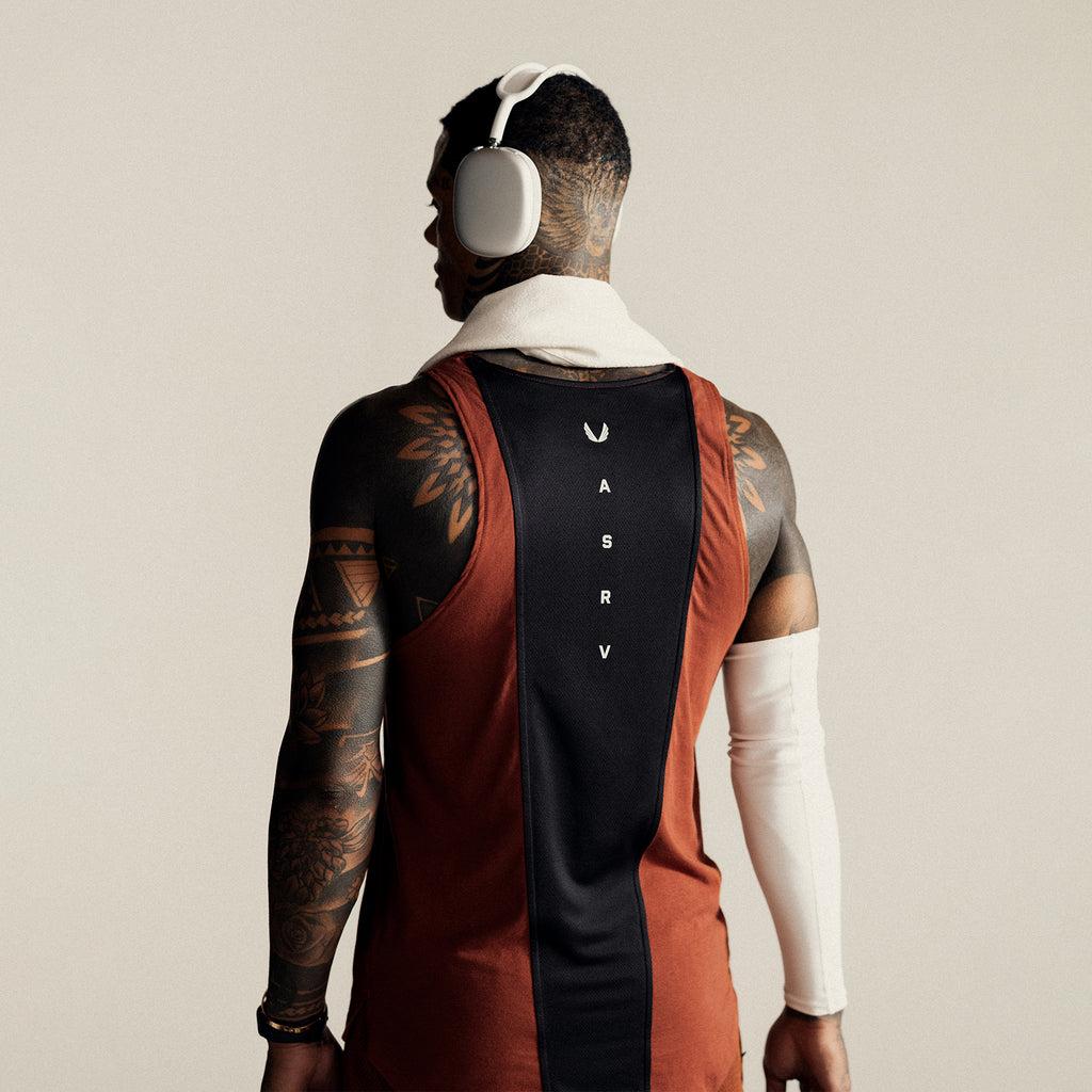 0808. Supima® Vented Tank - Rust Product Image