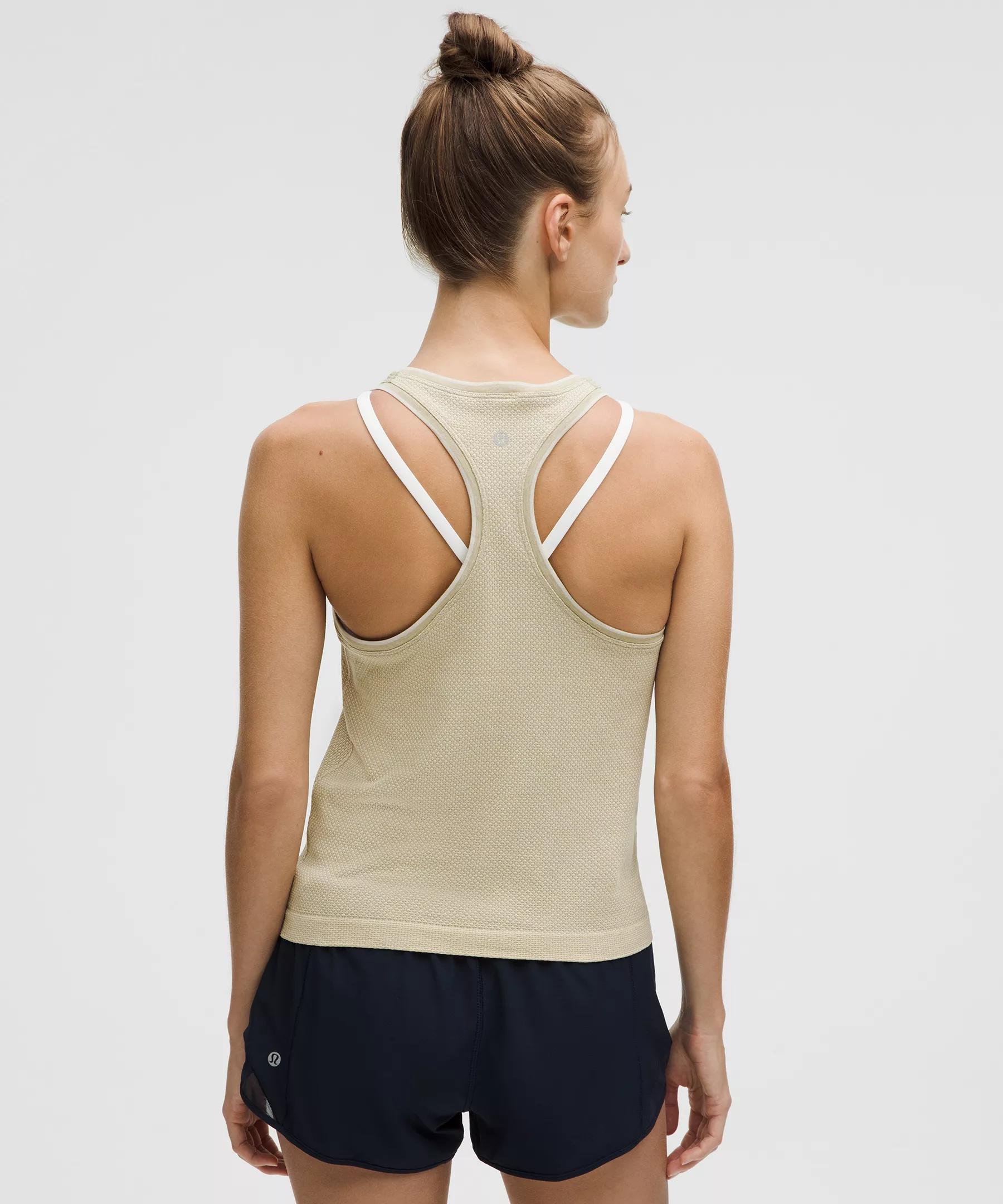 Swiftly Tech Racerback Tank Top 2.0 Waist Length *Textured Knit Product Image