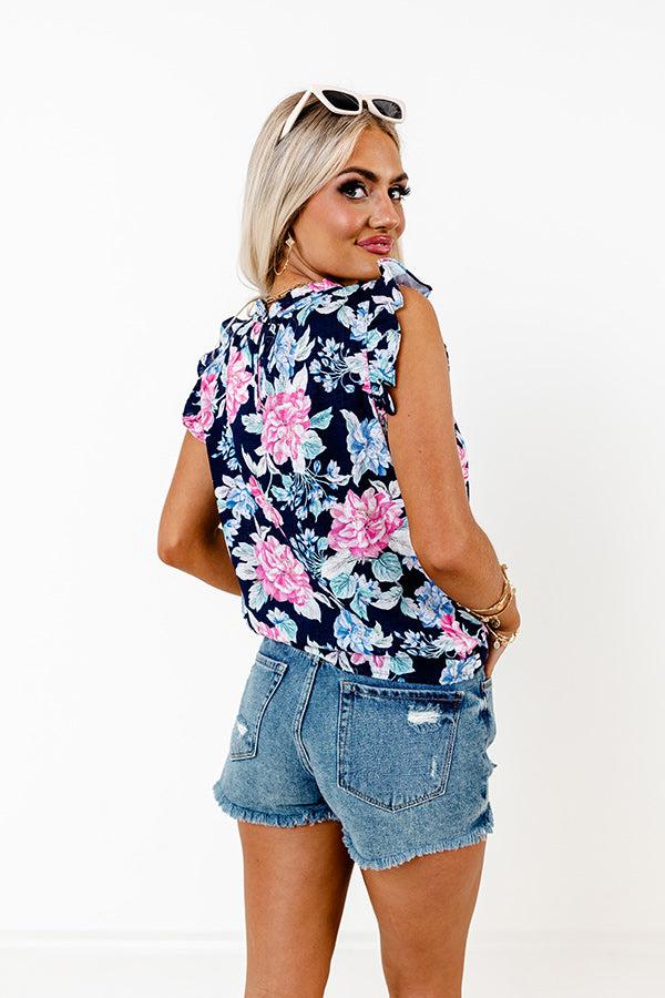 Stage Of Love Floral Shift Top Product Image