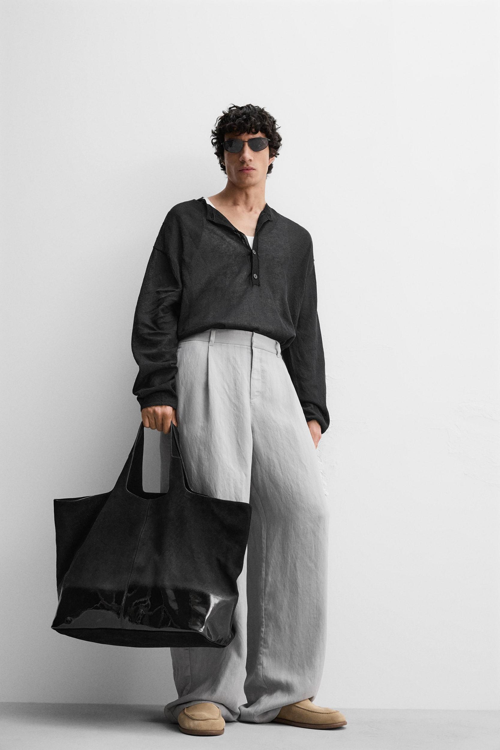 RELAXED FIT FLOWY PANTS Product Image