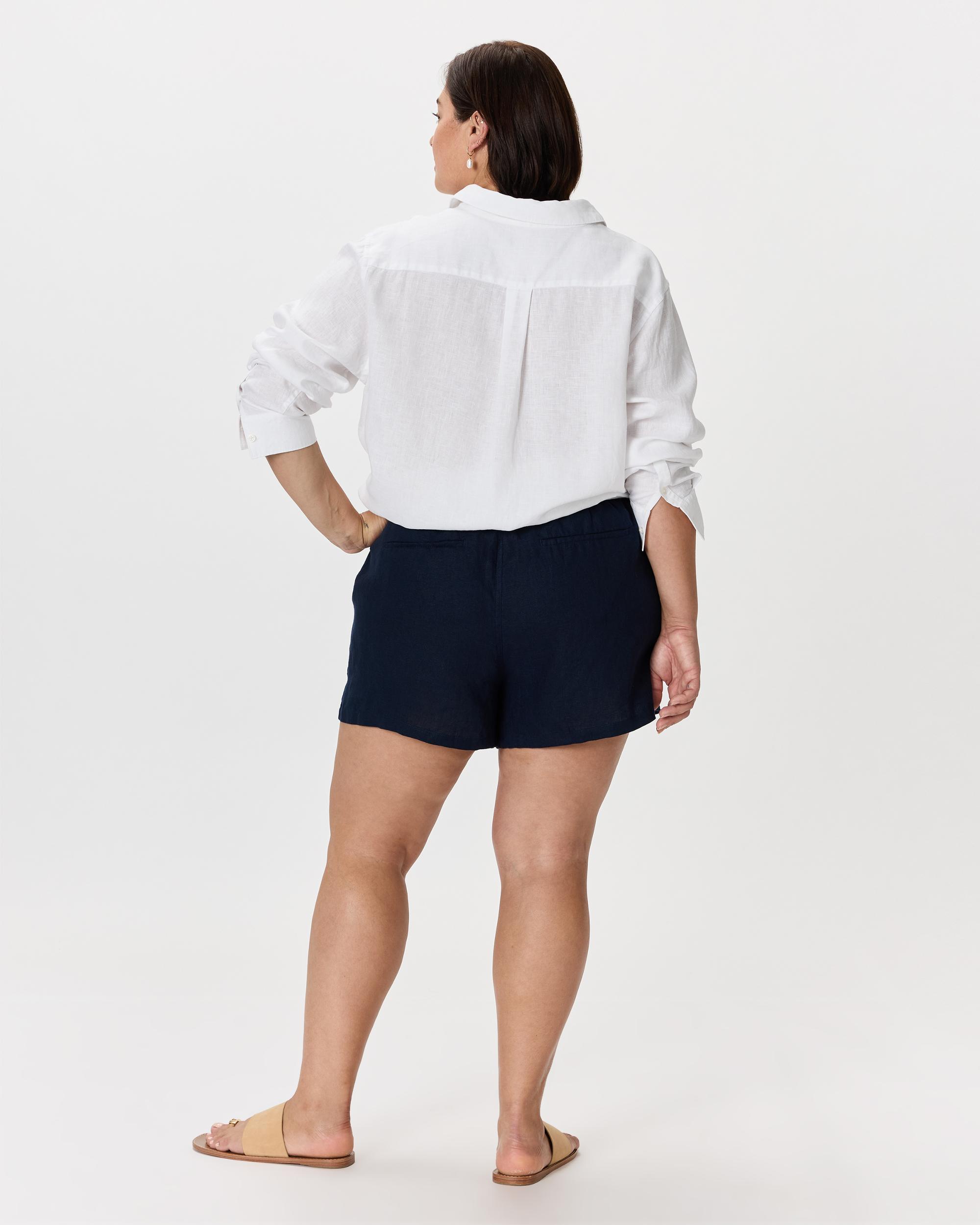Quince | Women's 100% European Linen Shorts Product Image