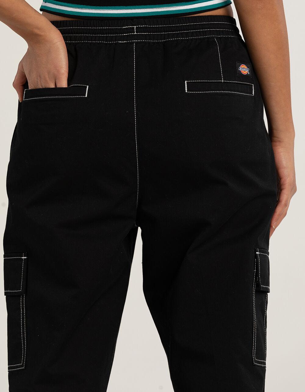 DICKIES Womens Cargo Pants - BLACK Product Image