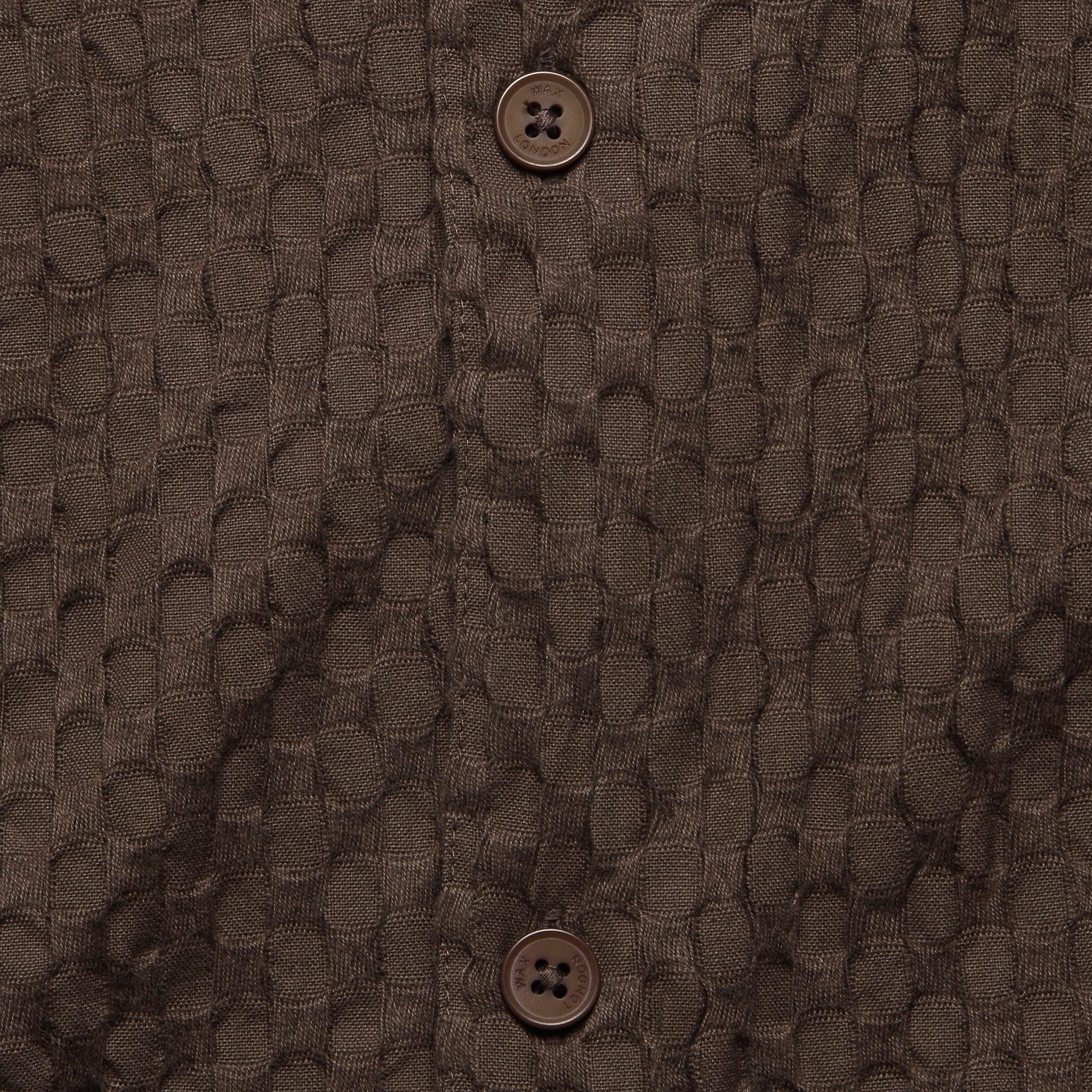 Box Dobby Lido Shirt - Brown Product Image