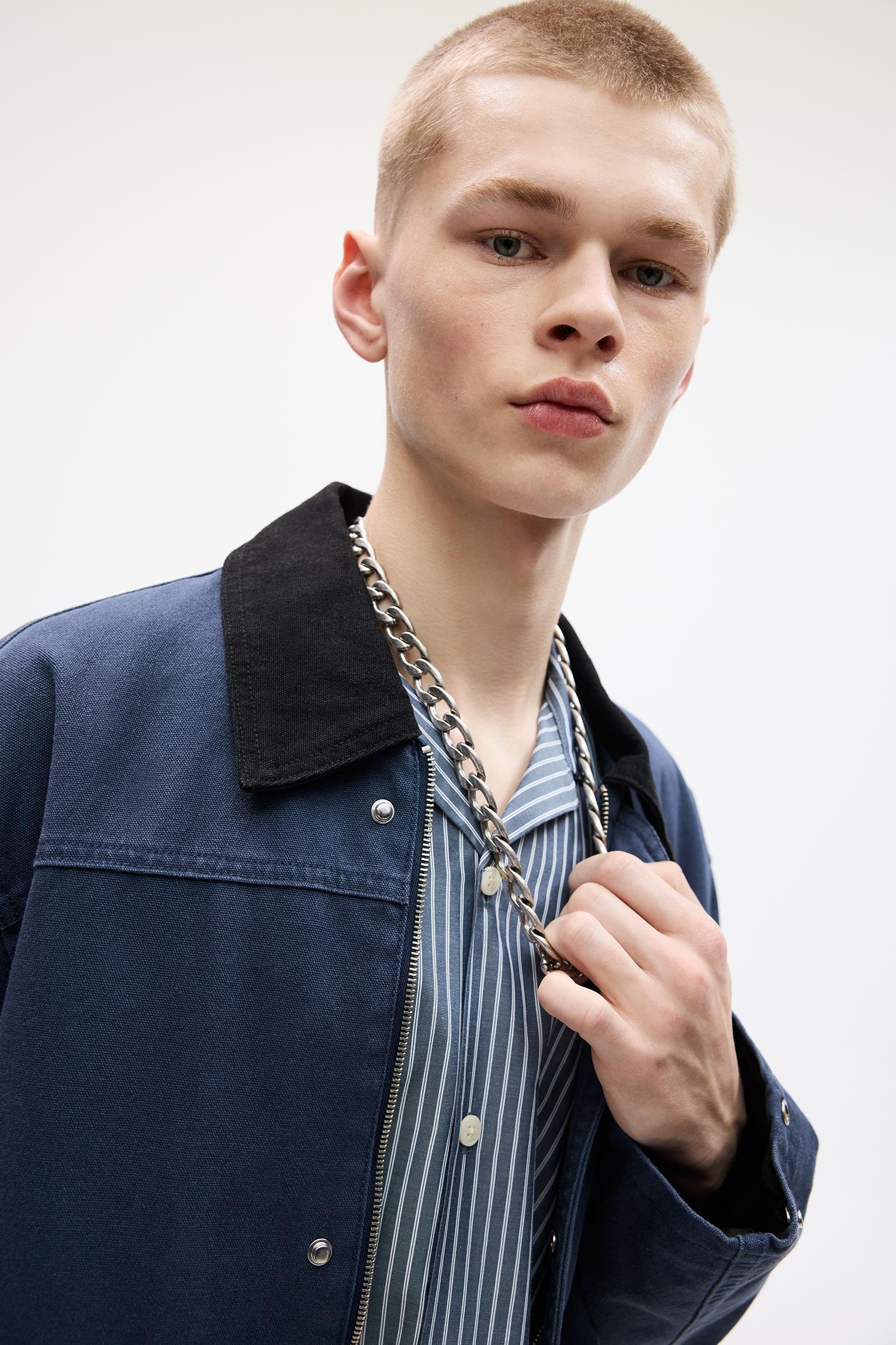 Steel chain necklace Product Image