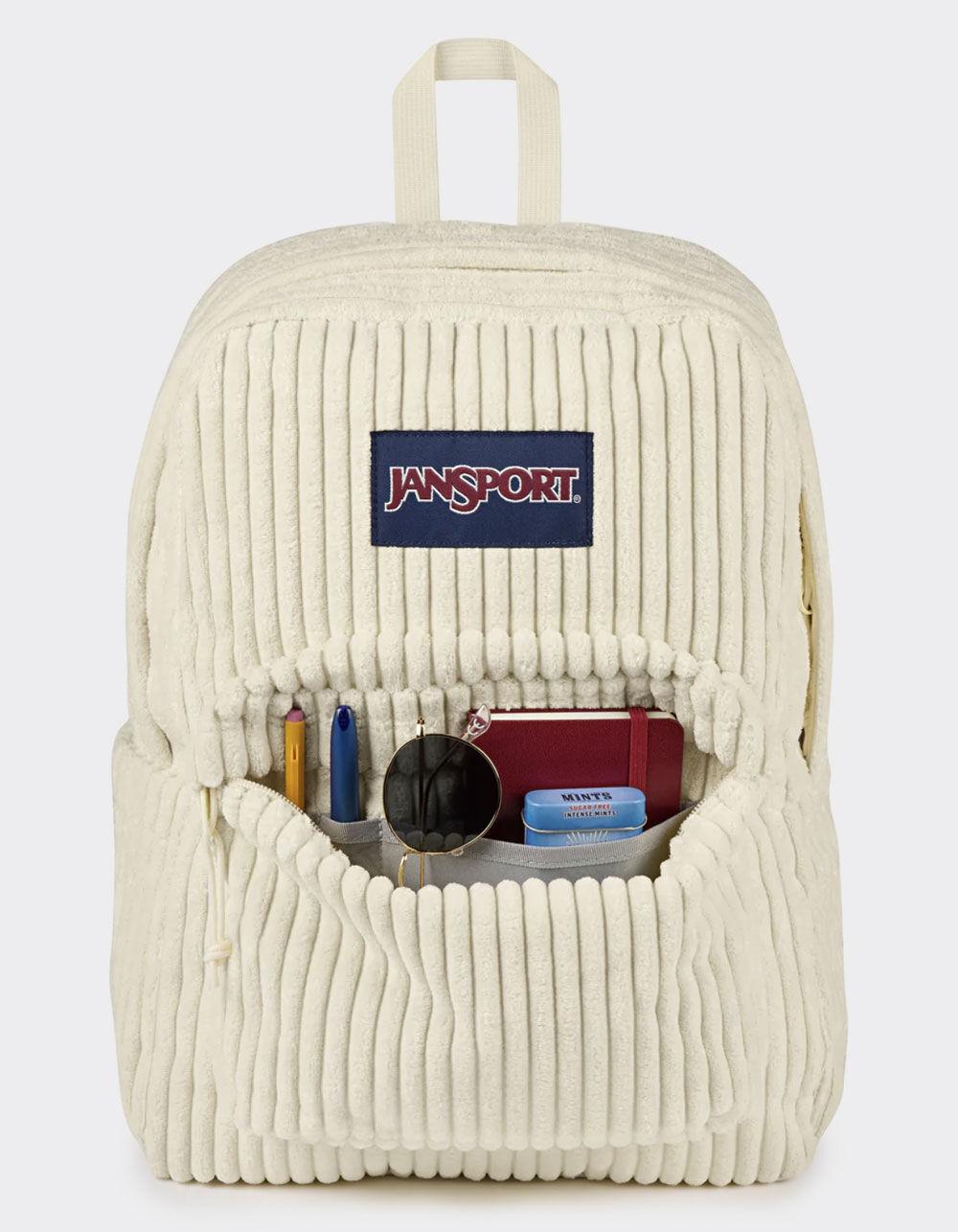 JANSPORT SuperBreak Plus FX Backpack - SURREAL CORDUROY COCONUT Product Image