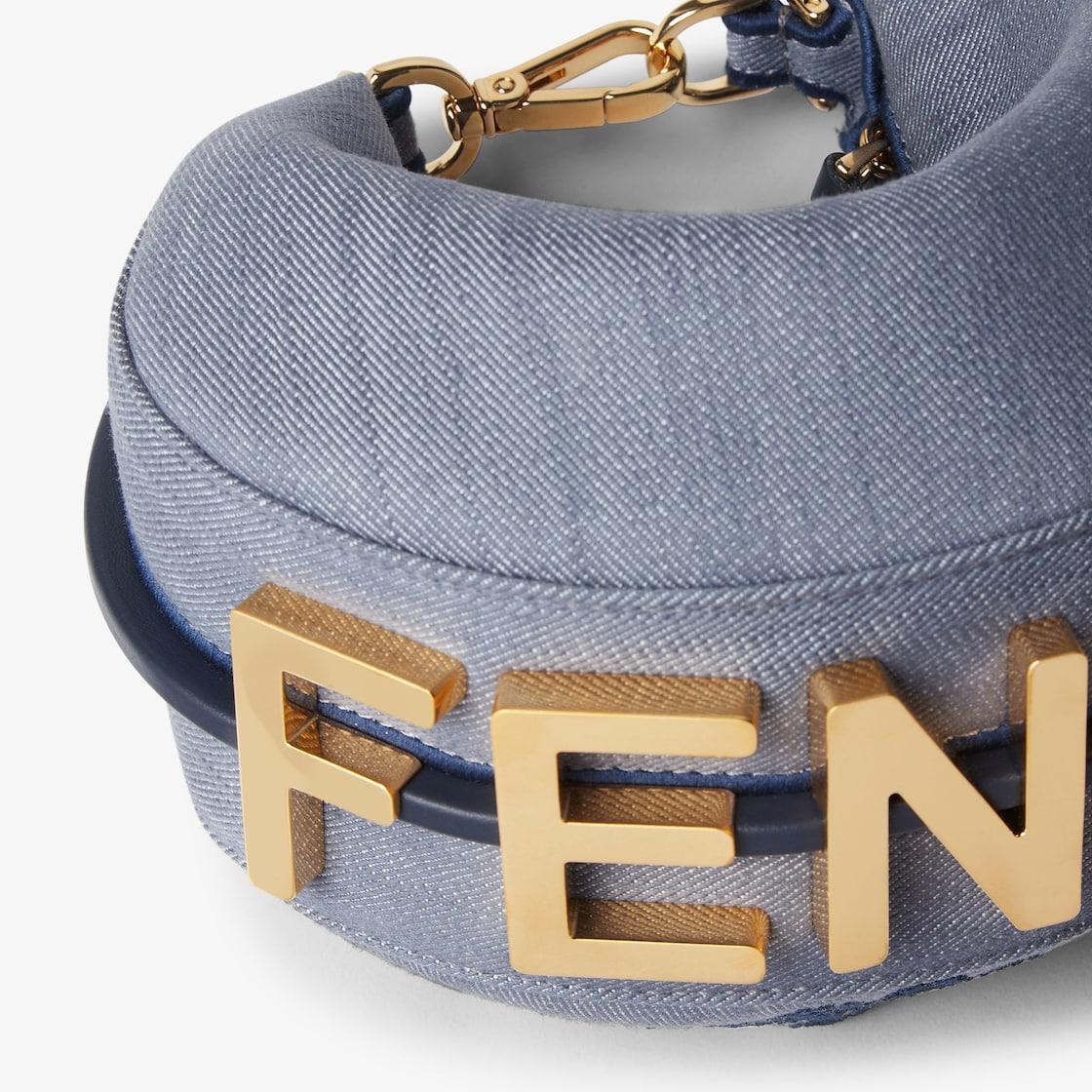 Fendi FFoldBlue ayers thong sandals Product Image