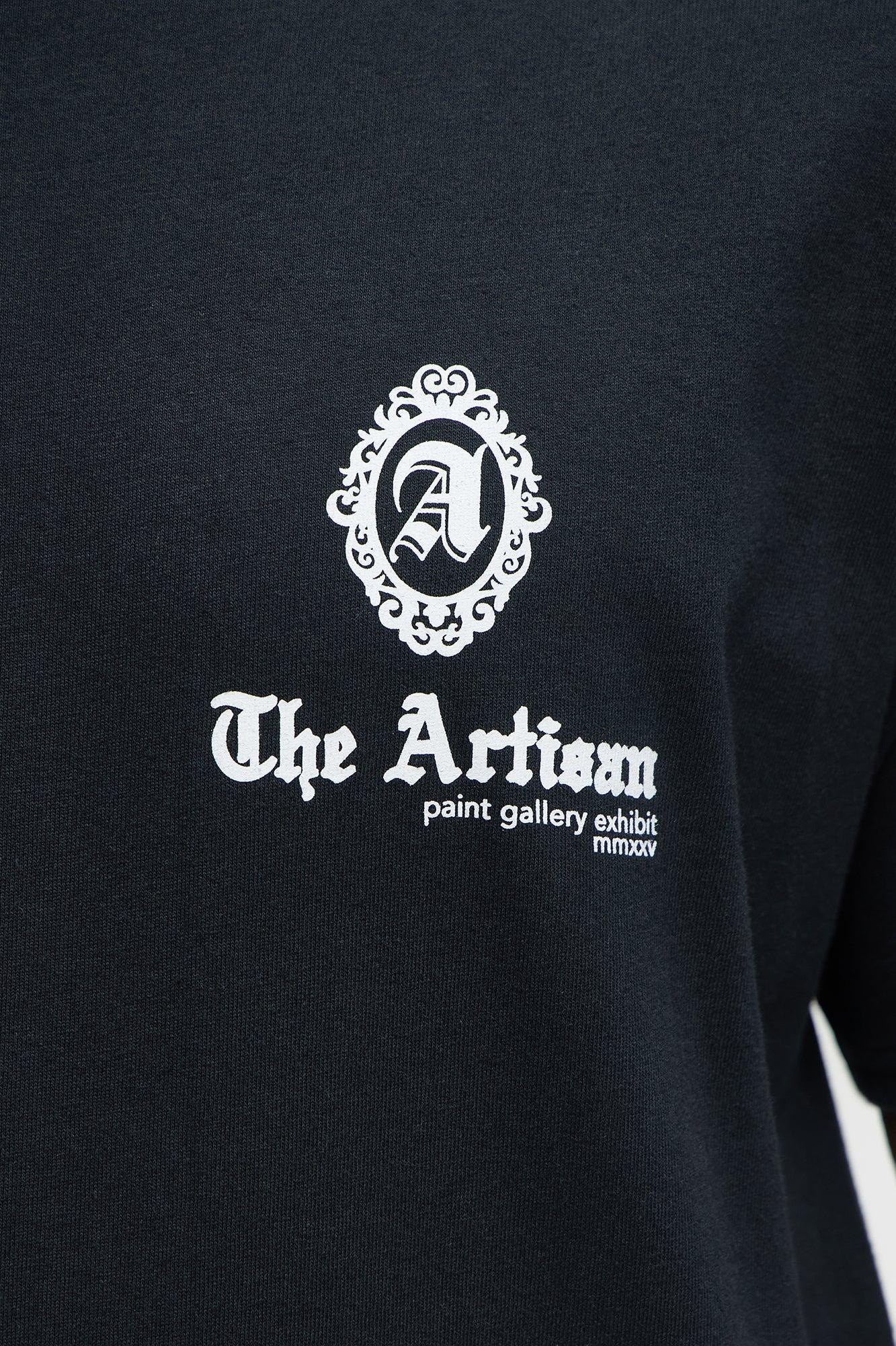 Artisan Paint Gallery Short Sleeve Tee - Black Male Product Image