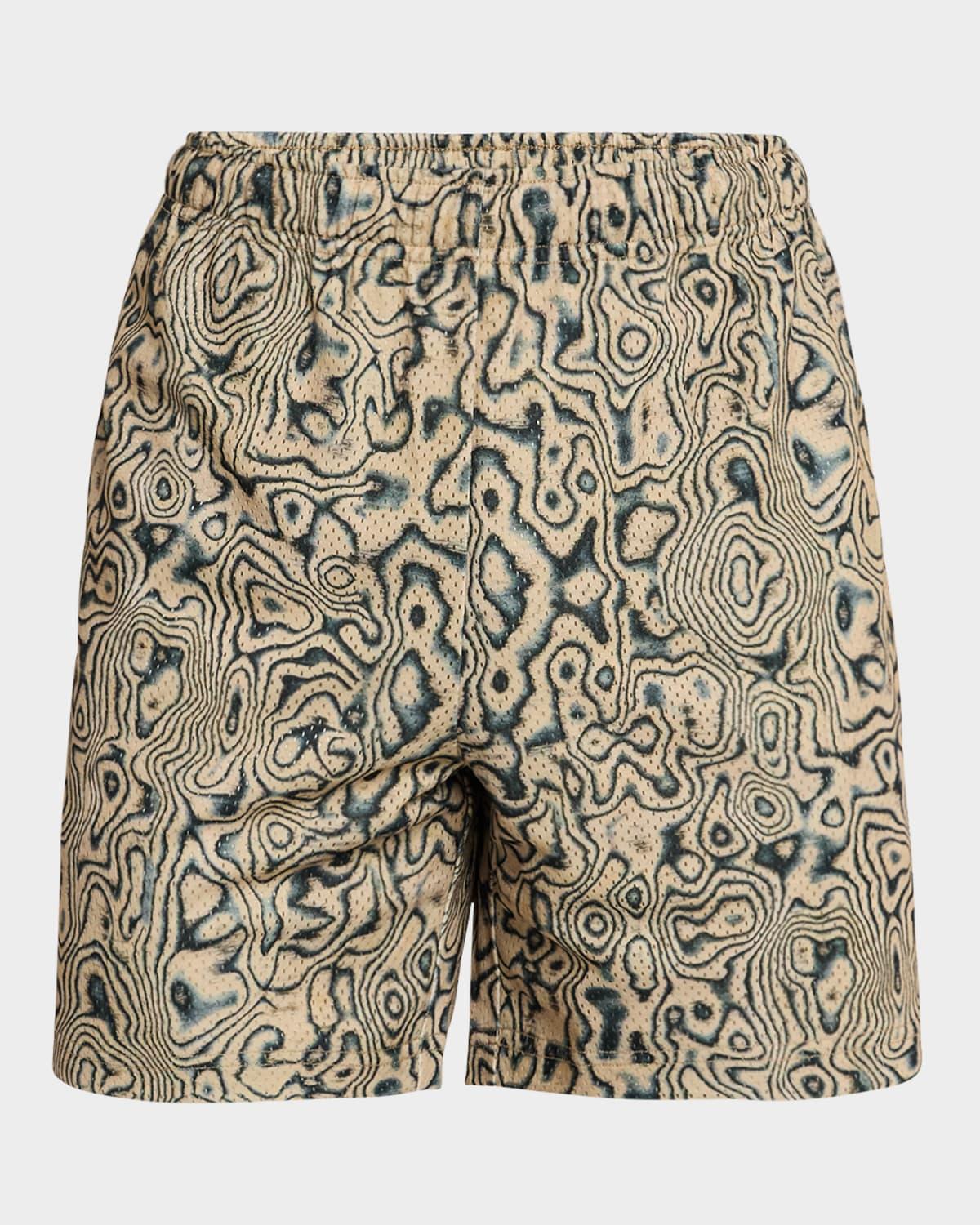 Men's Printed Mesh Practice Shorts Product Image