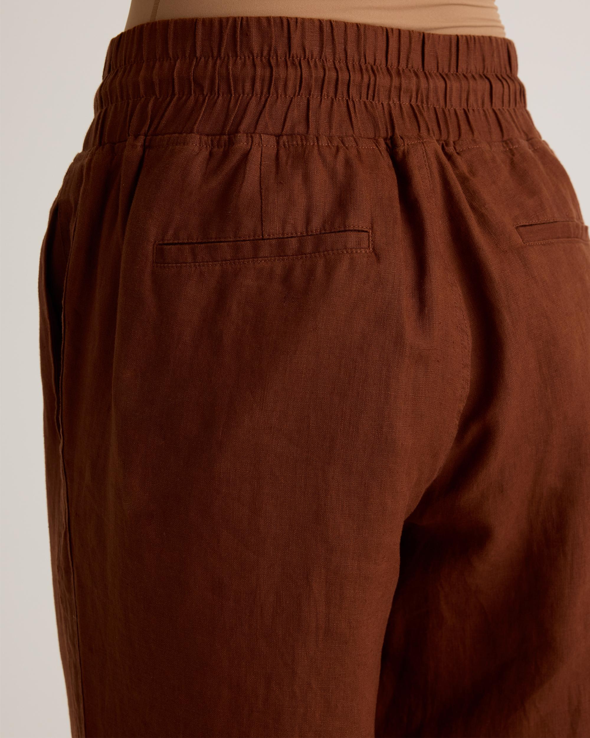 Quince | Women's 100% European Linen Wide Leg Pants Product Image