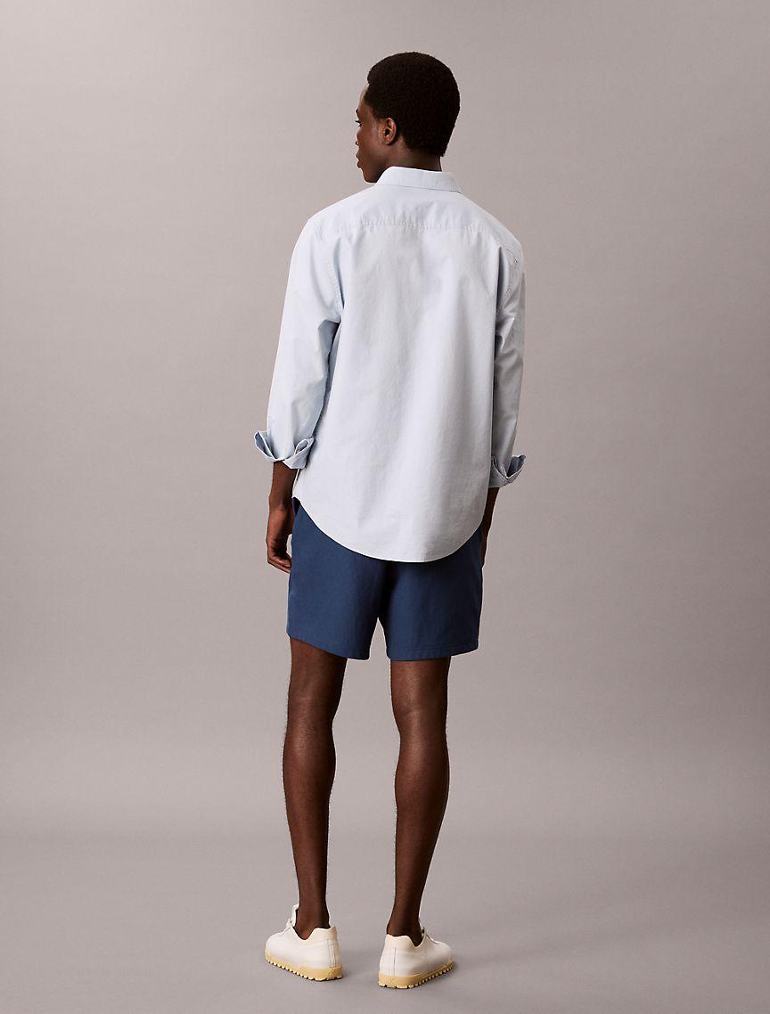 Embroidered Logo French Terry Shorts Product Image