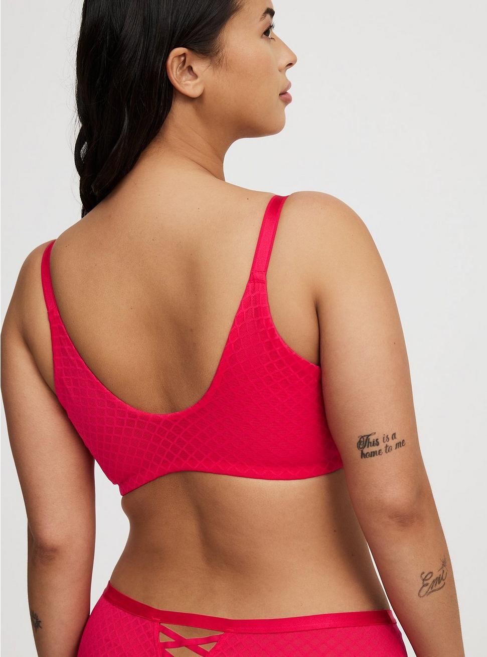 Mid-Rise Fishnet Cheeky XO Panty Product Image