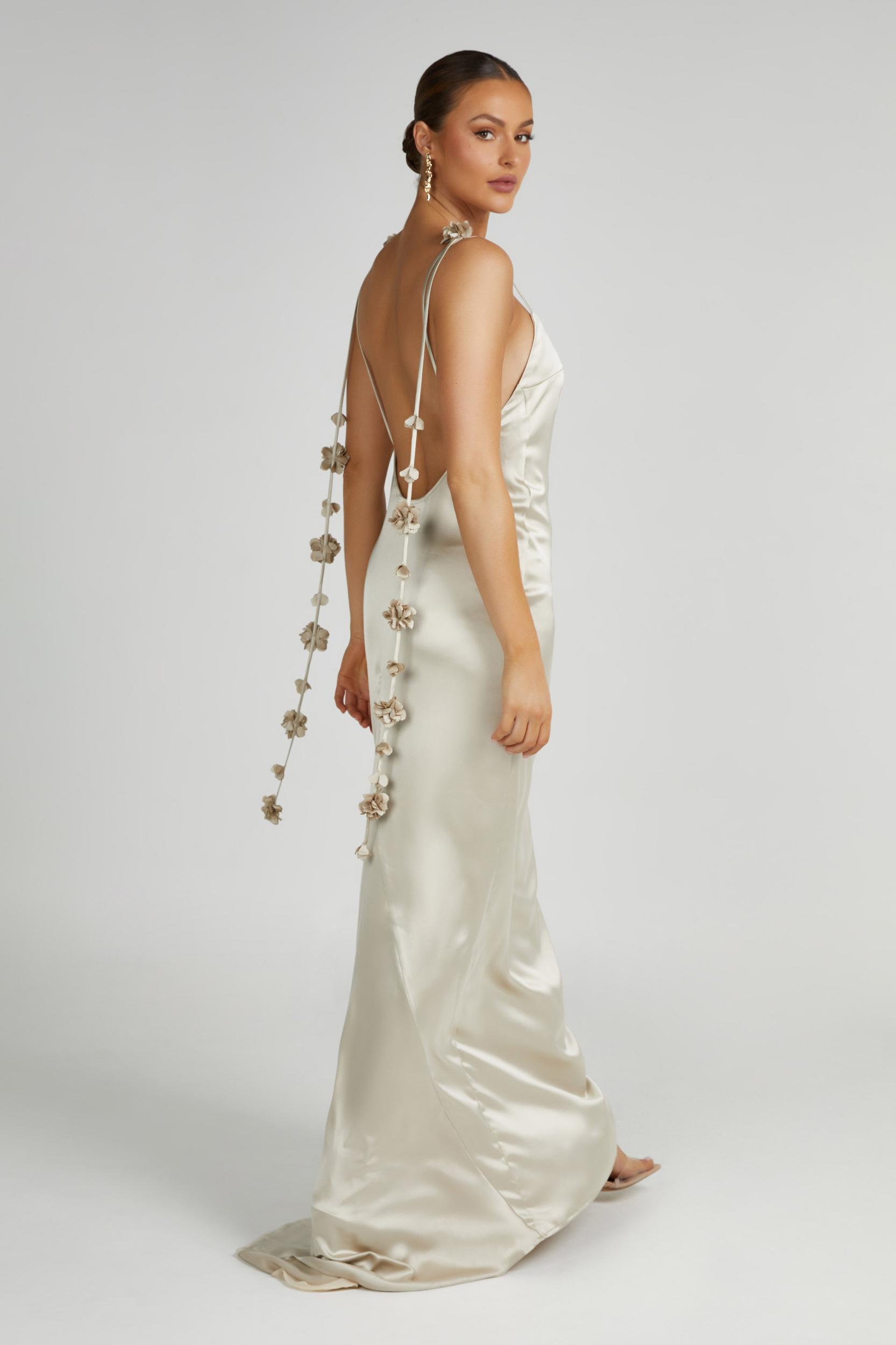 Elenora Rose Gown - Blush Gold Product Image