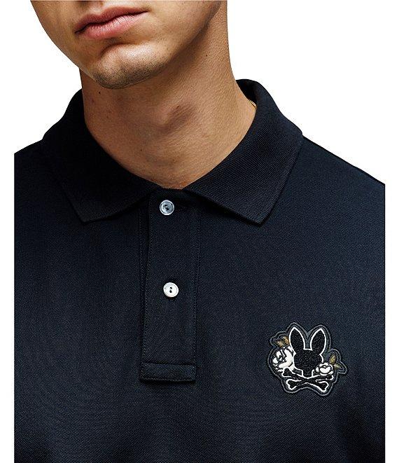 Psycho Bunny Auguste Pique Short Sleeve Polo Shirt Product Image
