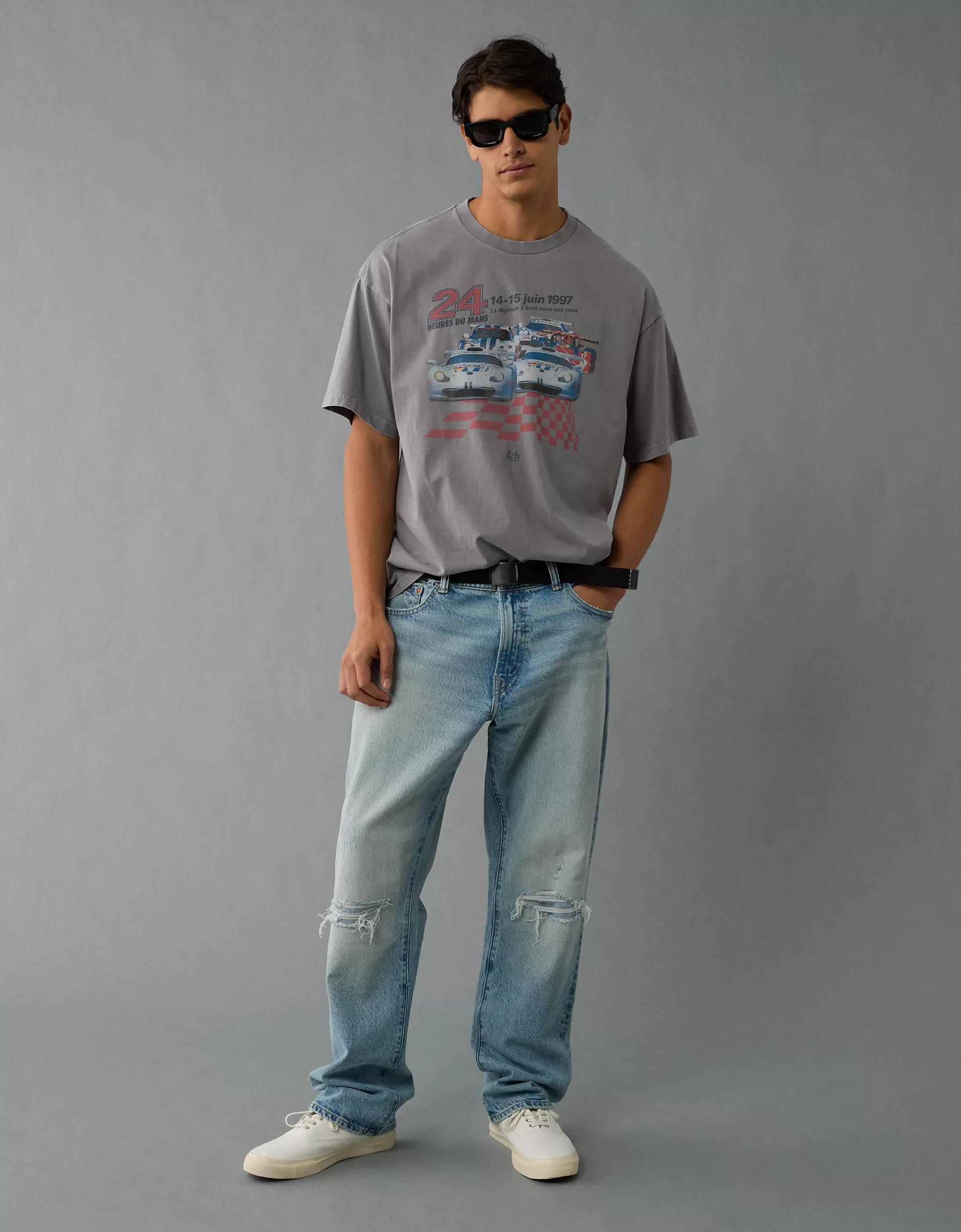 AE Boxy Le Mans Racing Graphic T-Shirt Product Image