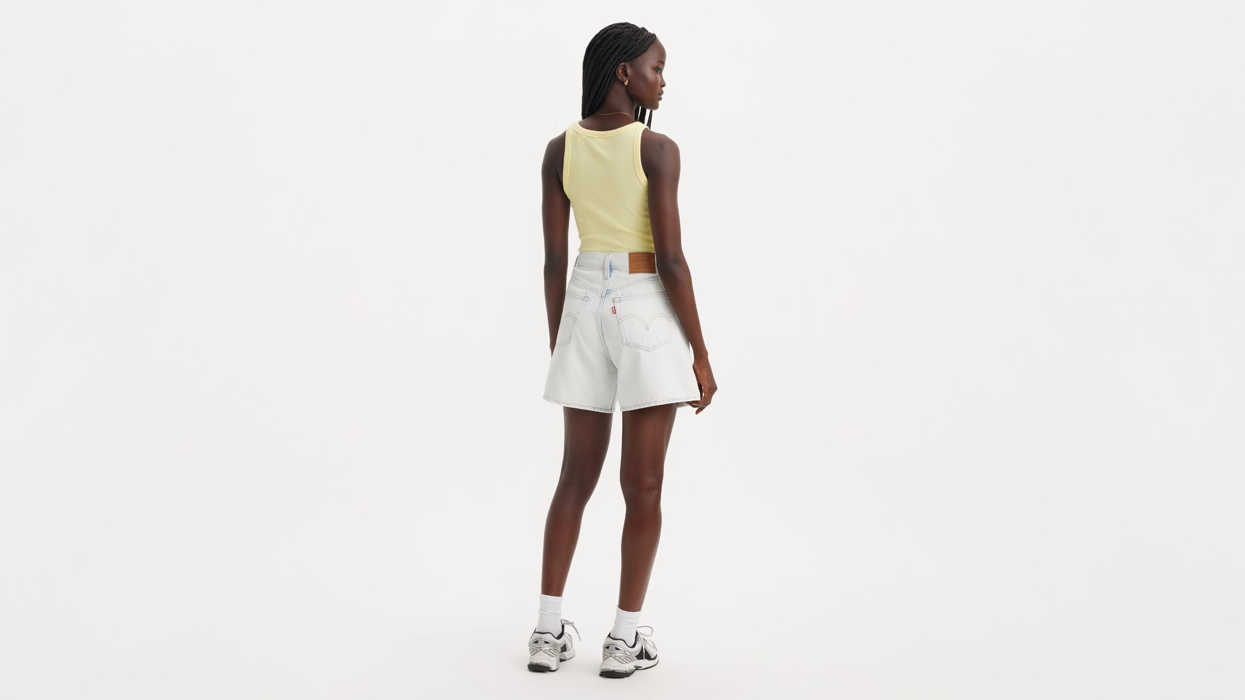 High Rise Baggy Women's Shorts Product Image