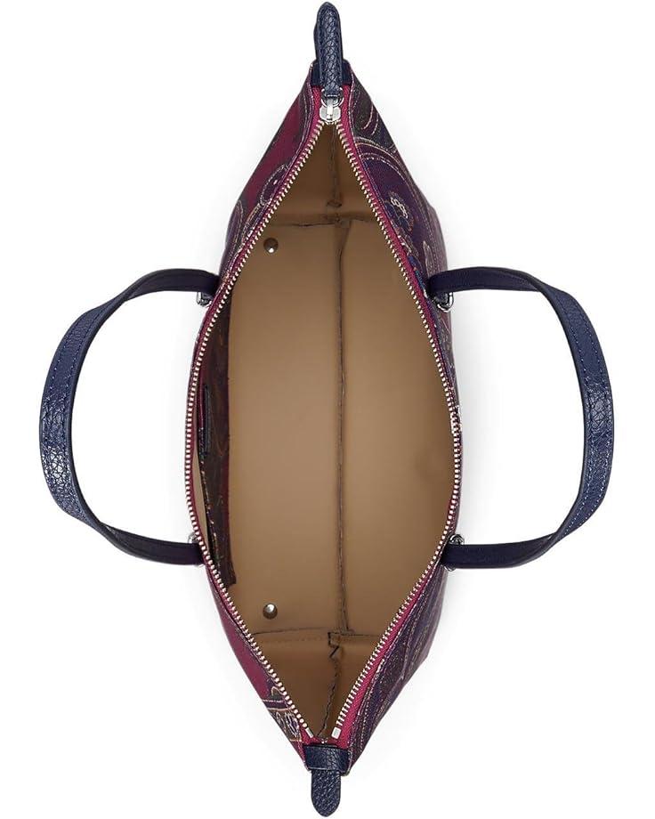 Mini Woven Tote: Narrow Stripe Product Image