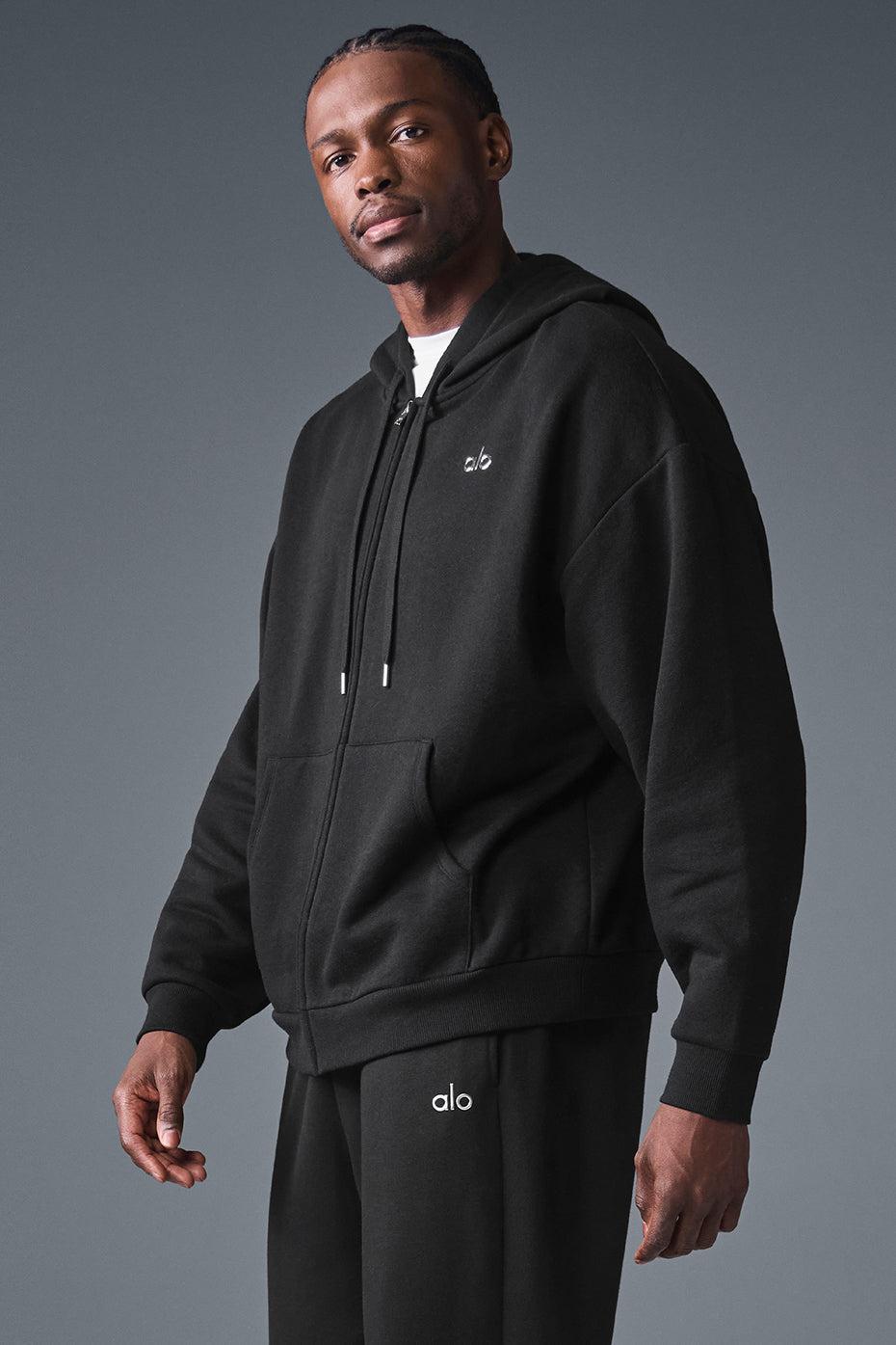 Accolade Full Zip Hoodie - Black Product Image
