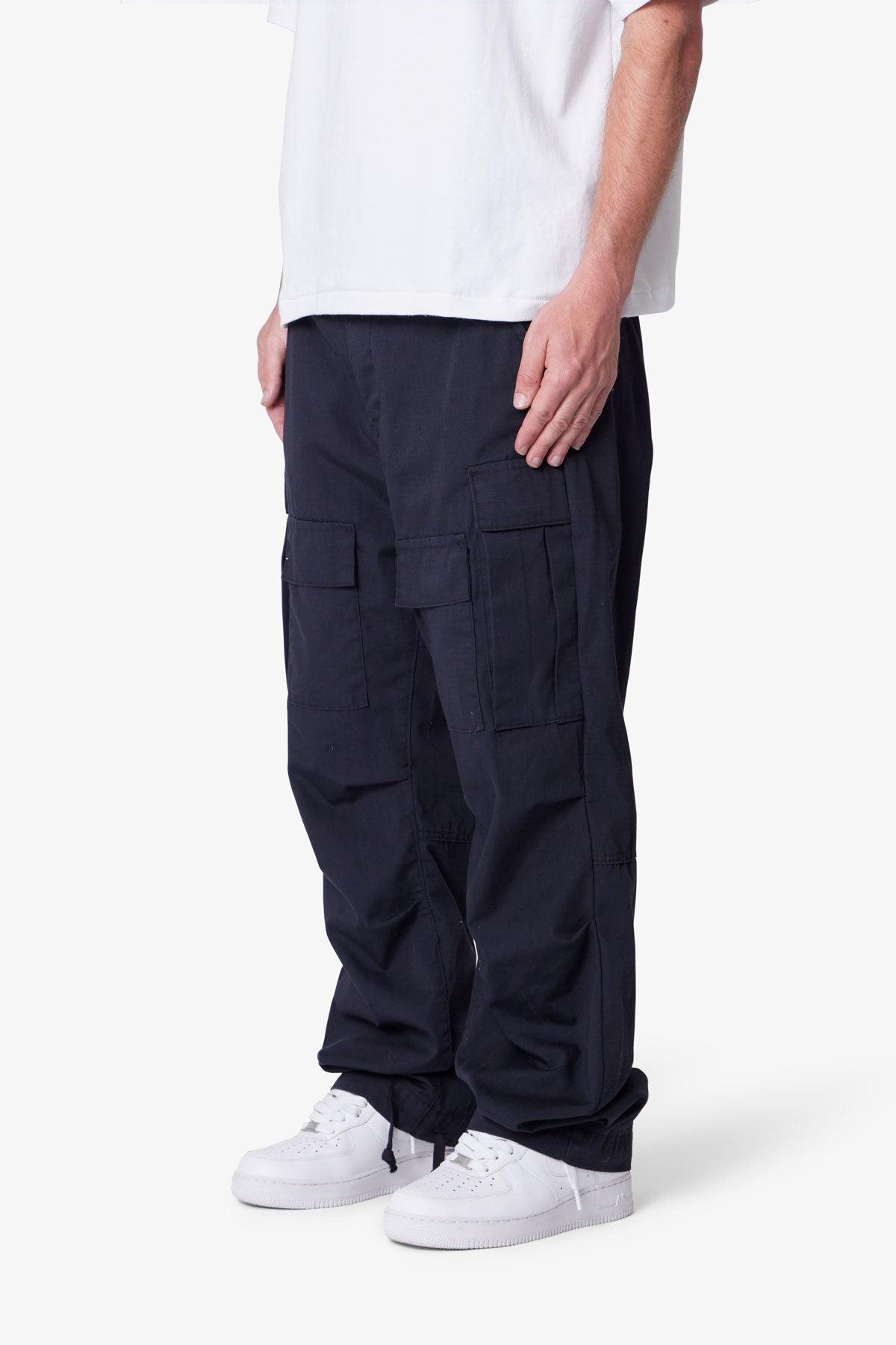 Ultra Baggy Cargo Pants - Black Product Image
