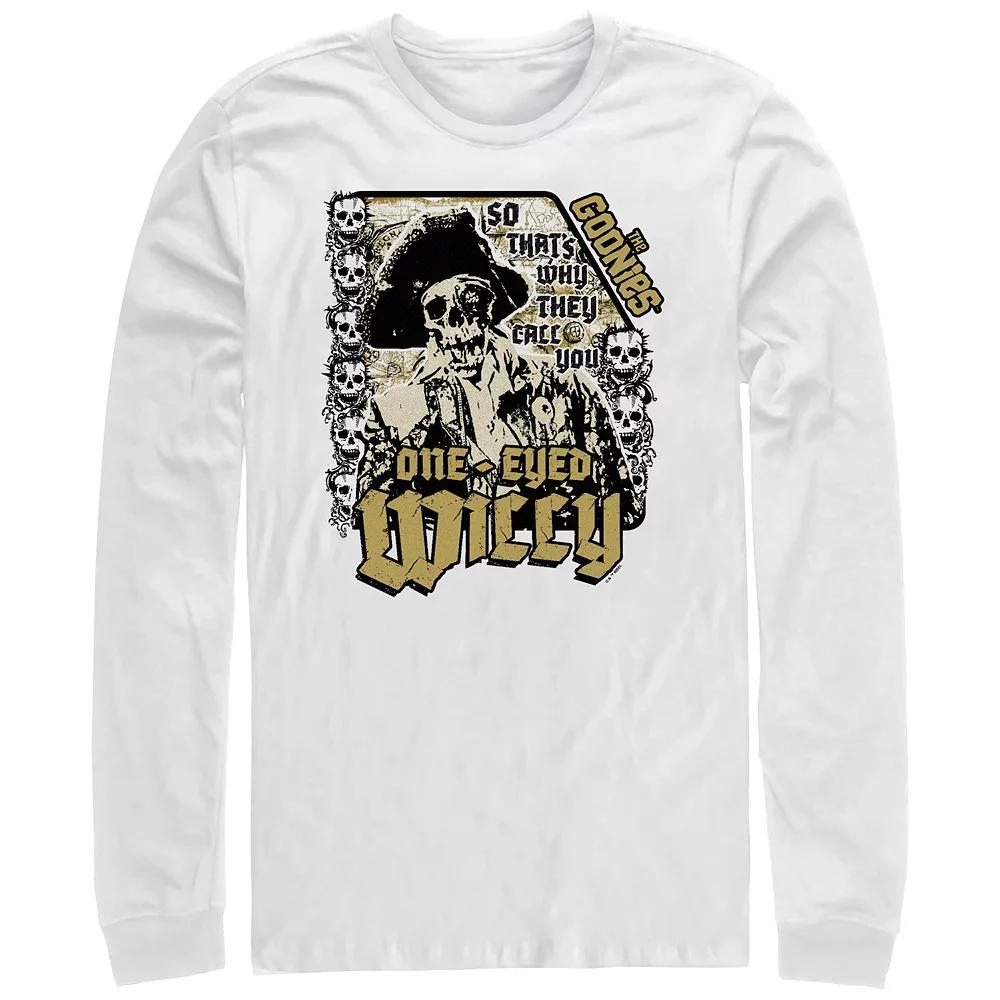 Men's The Goonies One Eyed Willy Graphic Tee, Size: Large, White Product Image