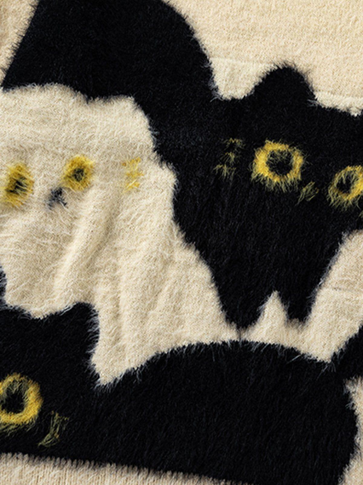 Aelfric Eden Kitten Graphic Sweater Product Image