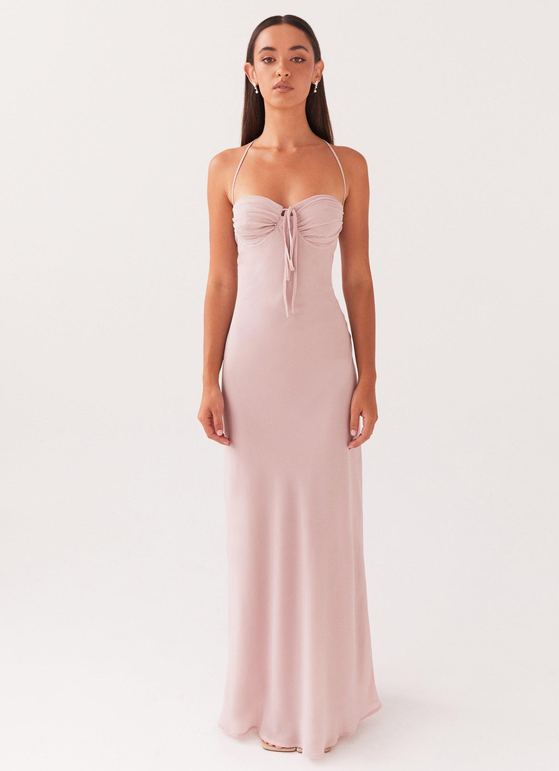 Aveline Maxi Dress - Mauve Product Image