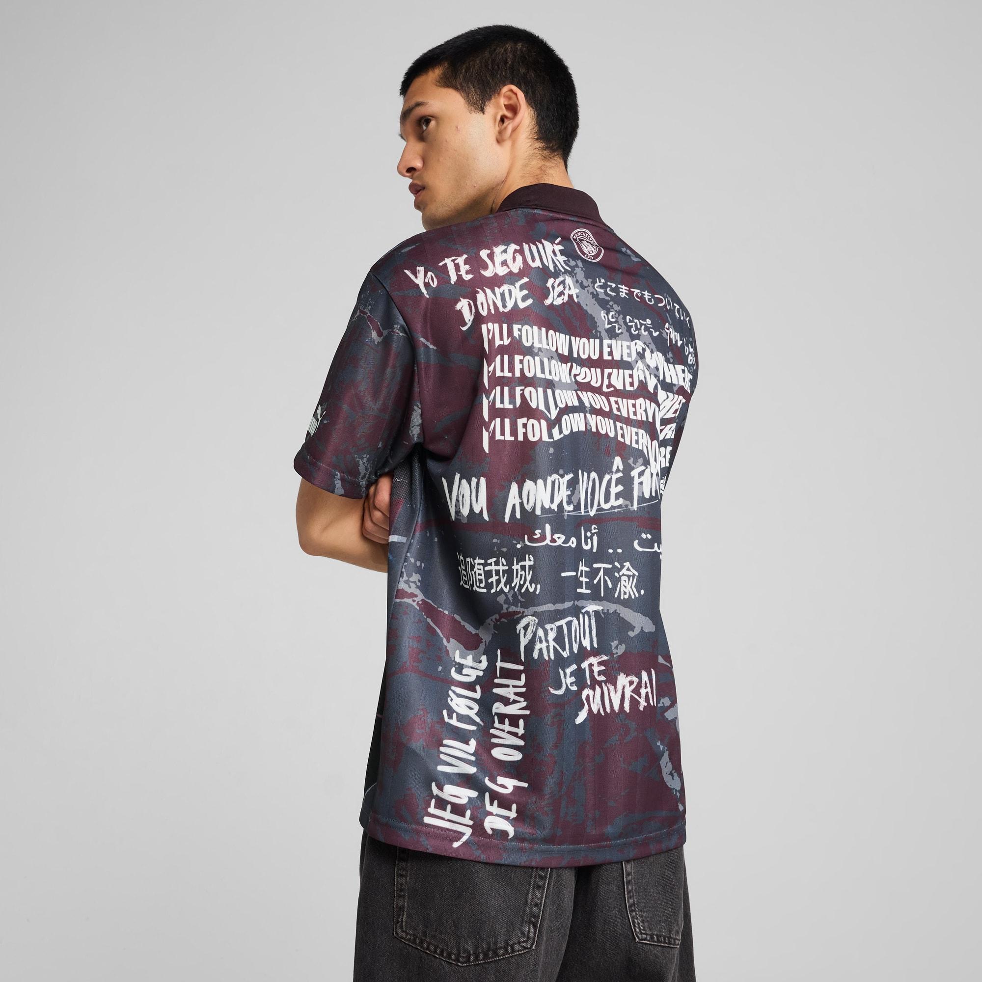 Manchester City ftblNRGY+ Men's Retro Jersey  Product Image