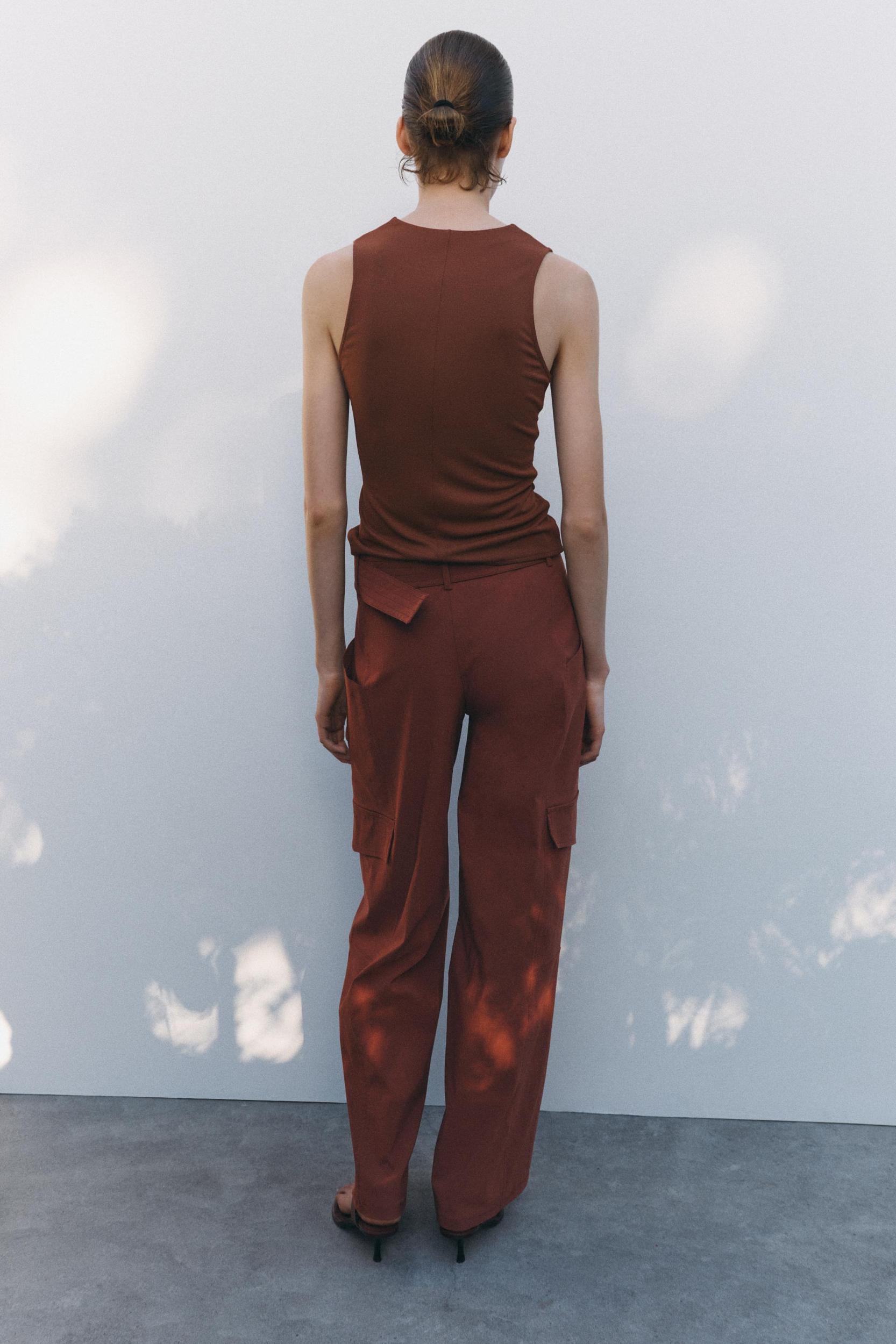 RIBBON CORSET TOP Product Image